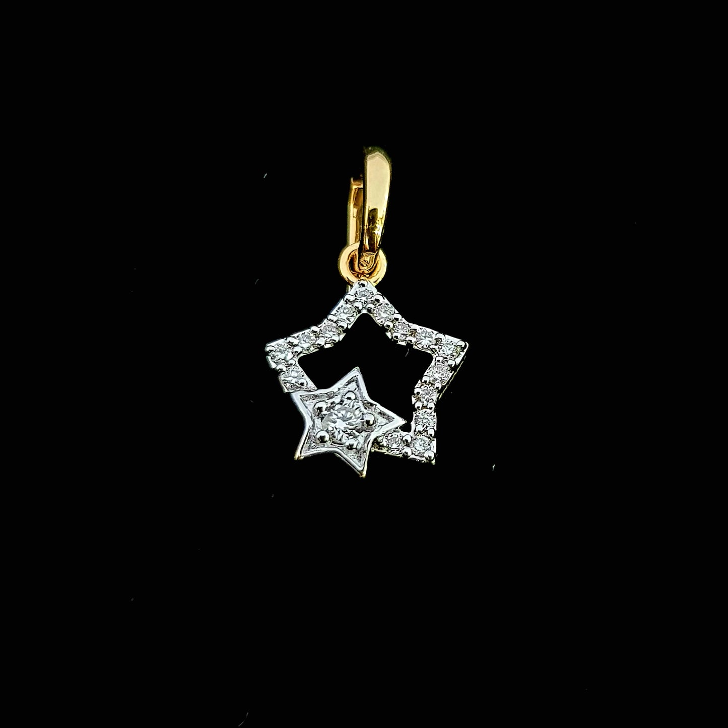 Magic Galaxy of Twinkling Stars Pendant