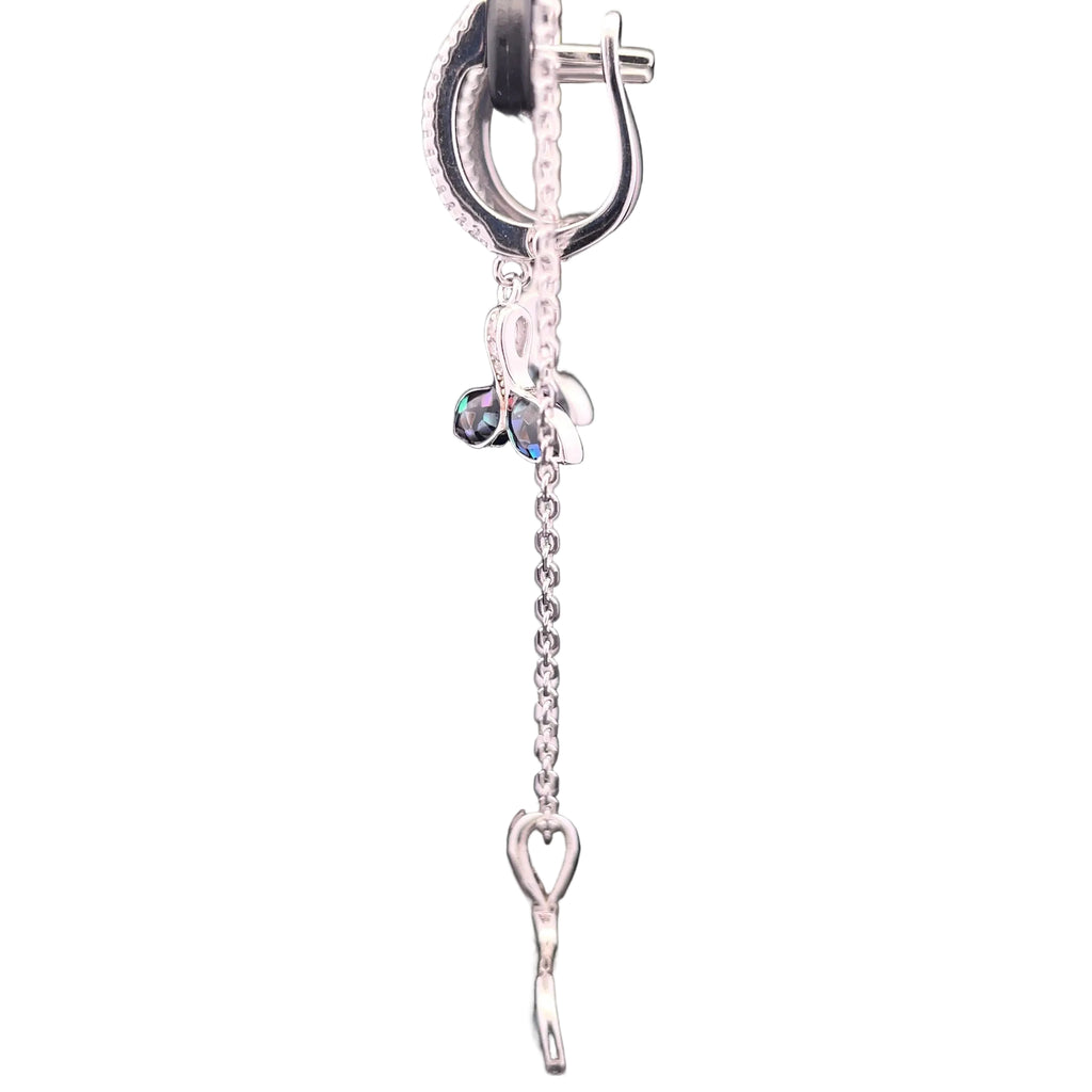 Whale tail pendent set