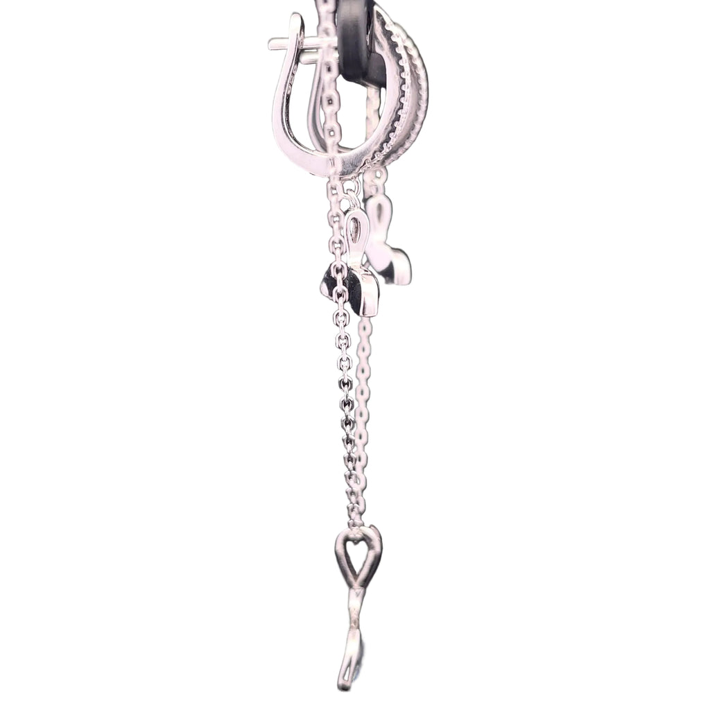 Whale tail pendent set