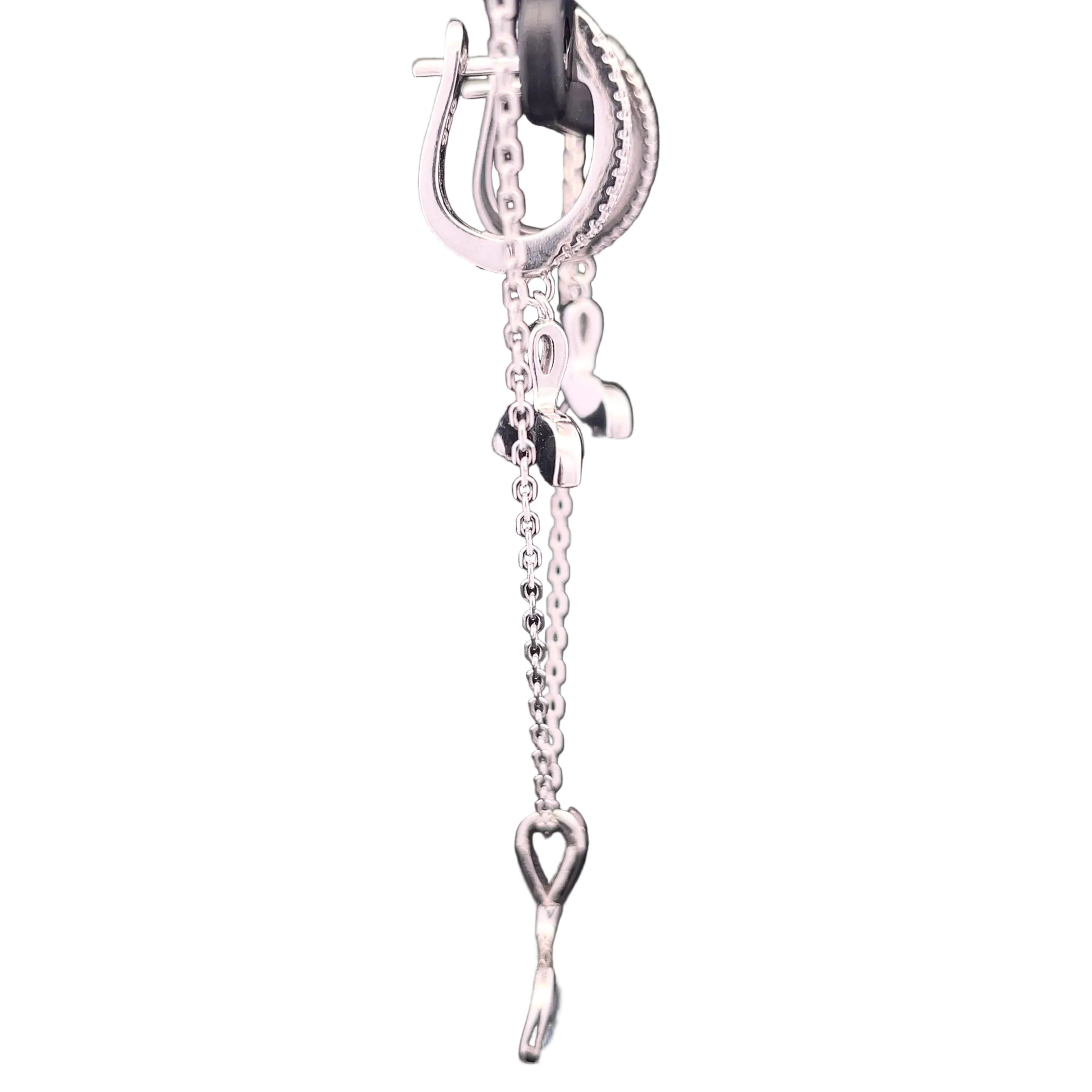 Whale tail pendent set