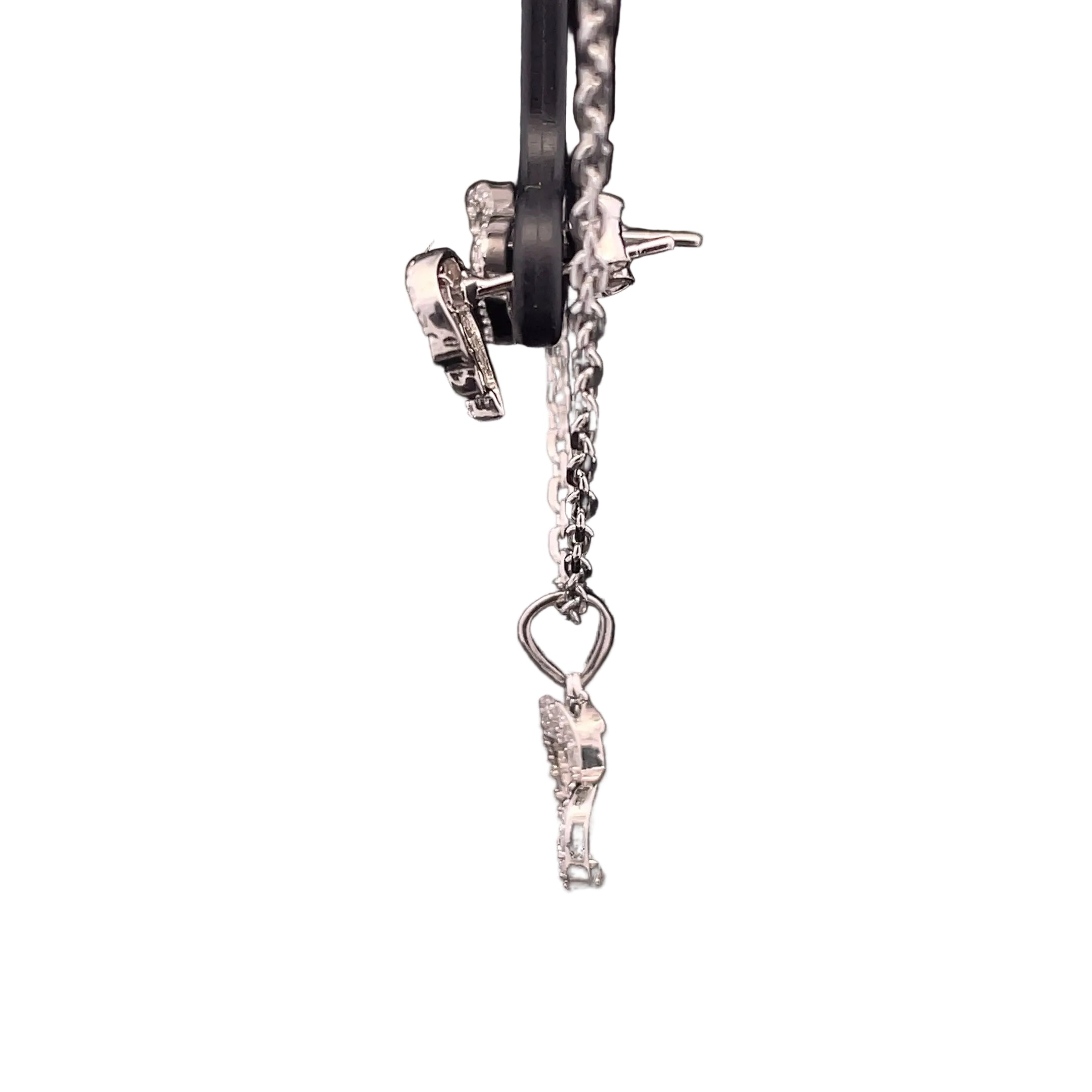 Infinity Heart pendent set