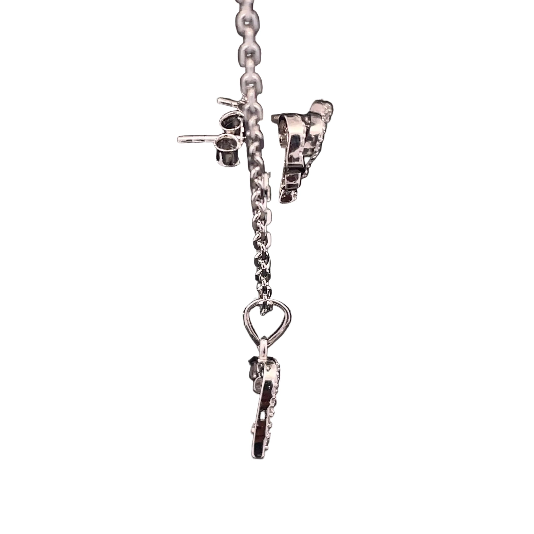 Infinity Heart pendent set
