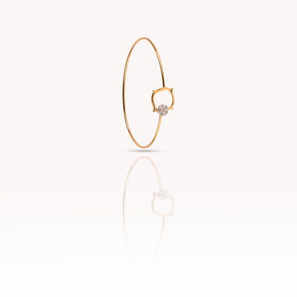 Magic Dainty Diamond Bangle Bracelet