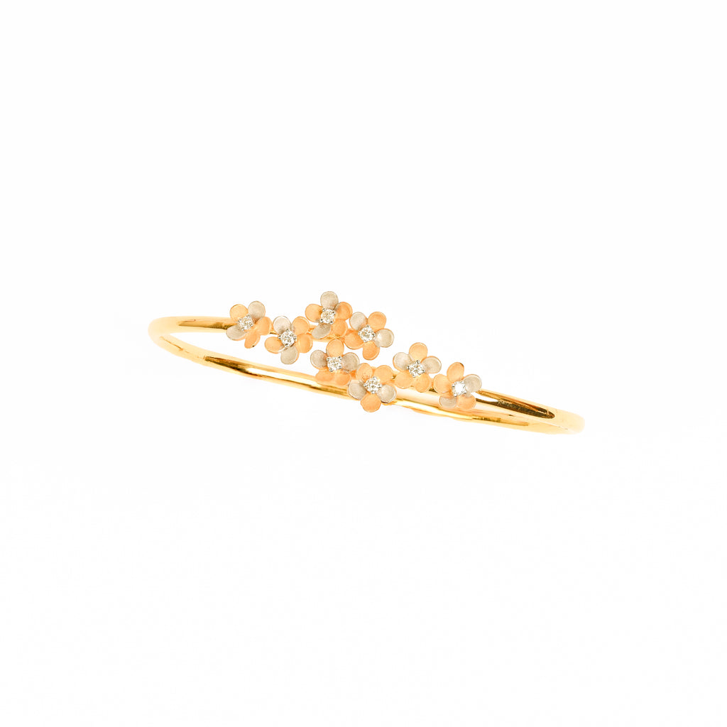 Magic Natural Bucket of Flowers Bracelet