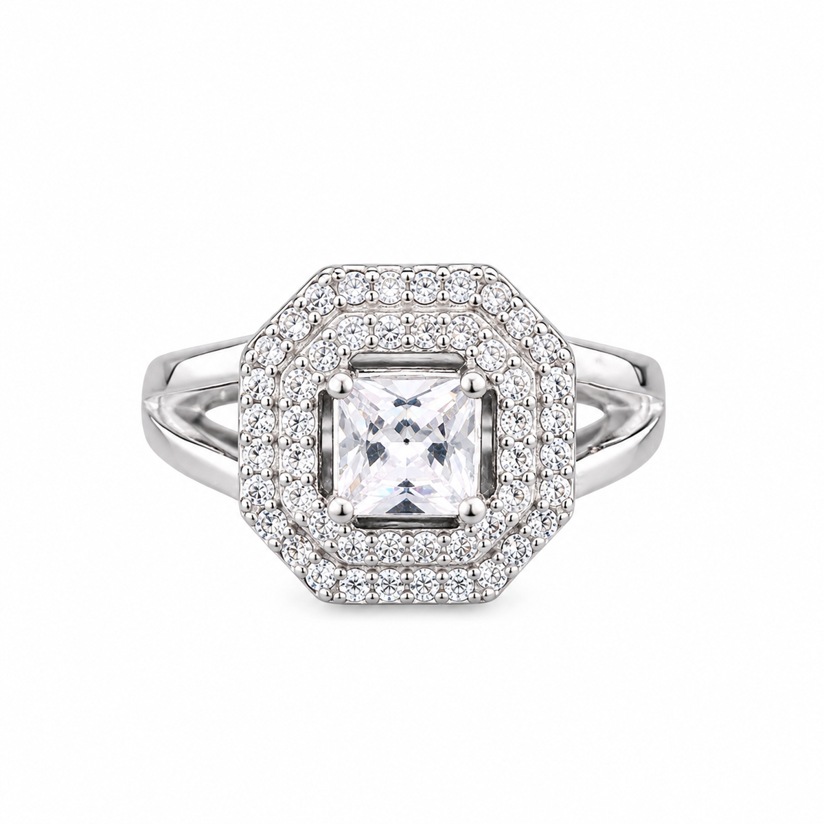 Celeste Halo Ring