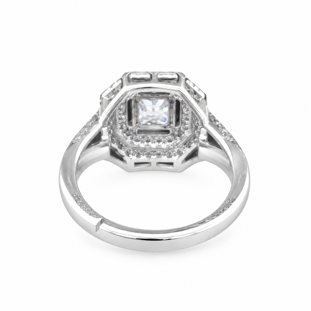 Celeste Halo Ring