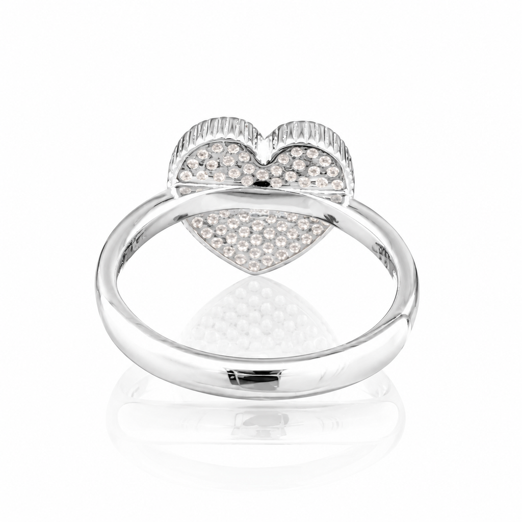 Midnight Heart ring