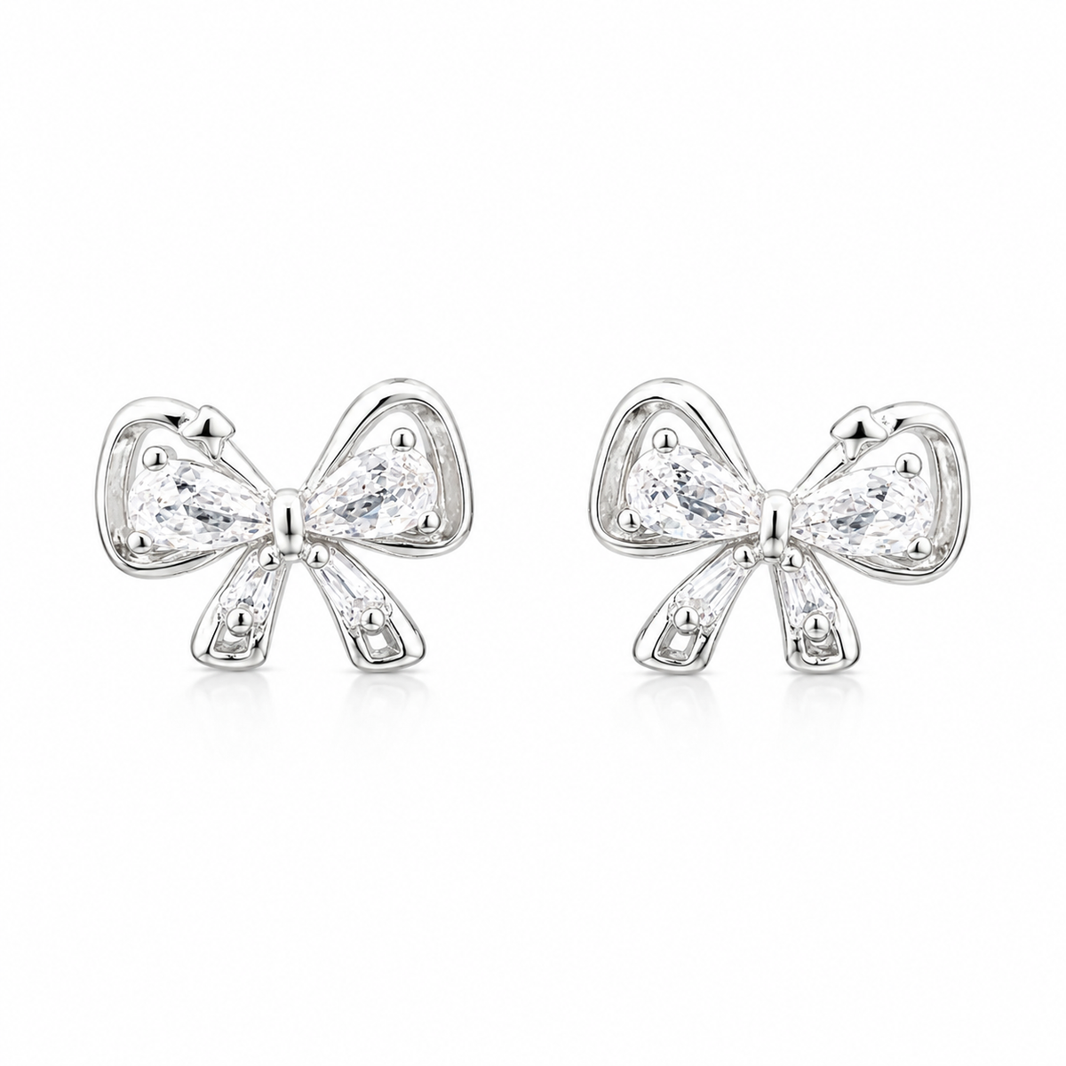 Crystal Bow Studs
