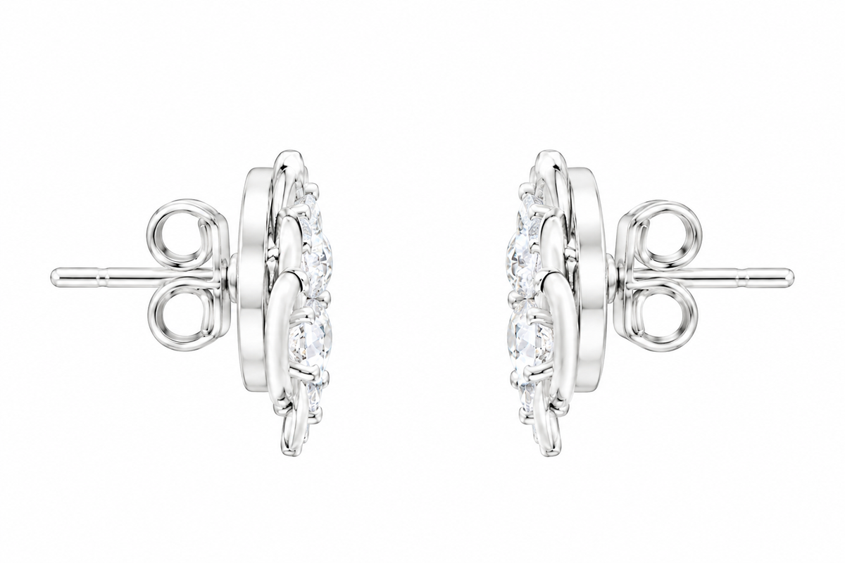 Crystal Bow Studs