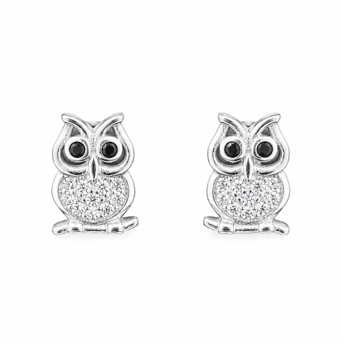 Luna Owl Studs