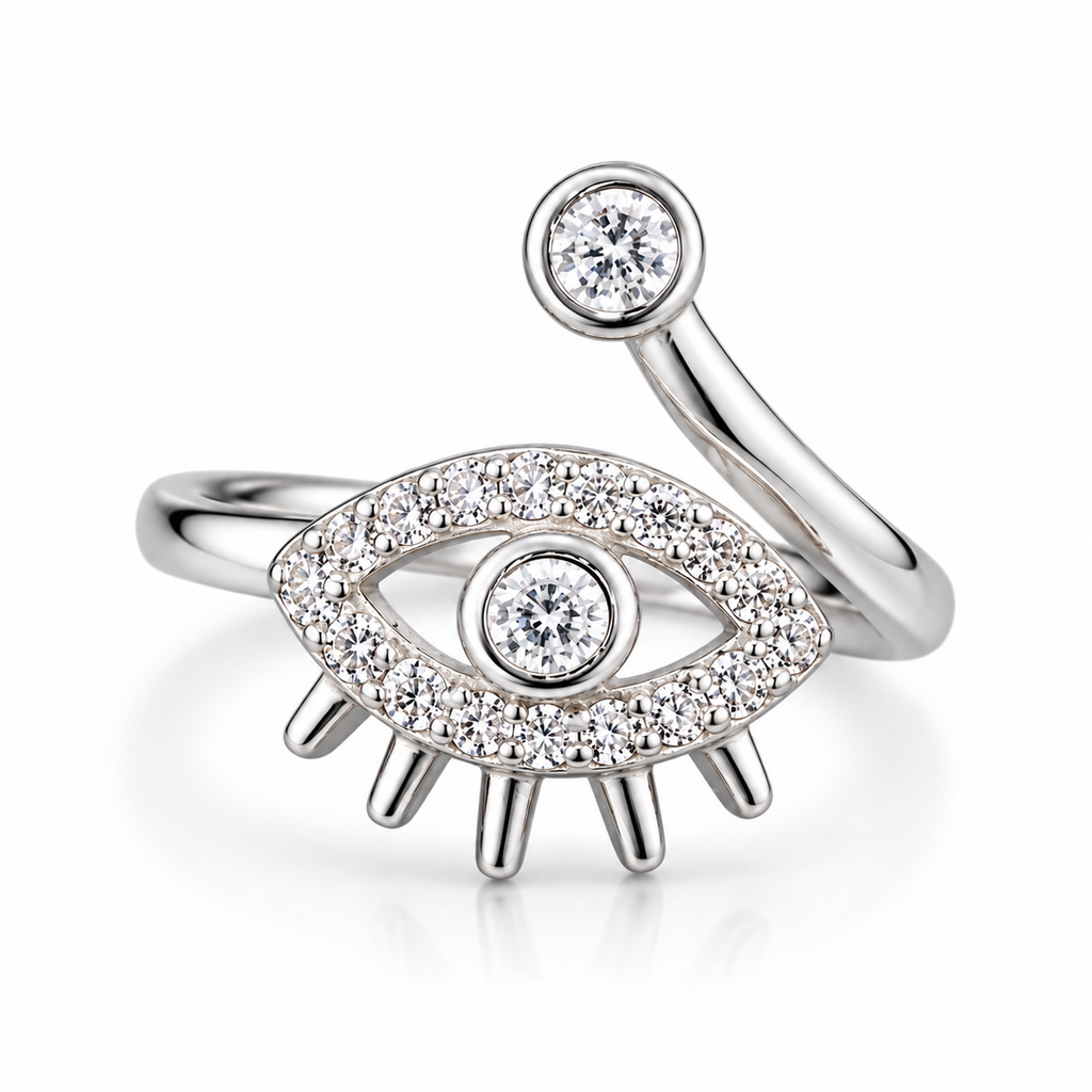 Evil Eye Adjustable Toe Rings