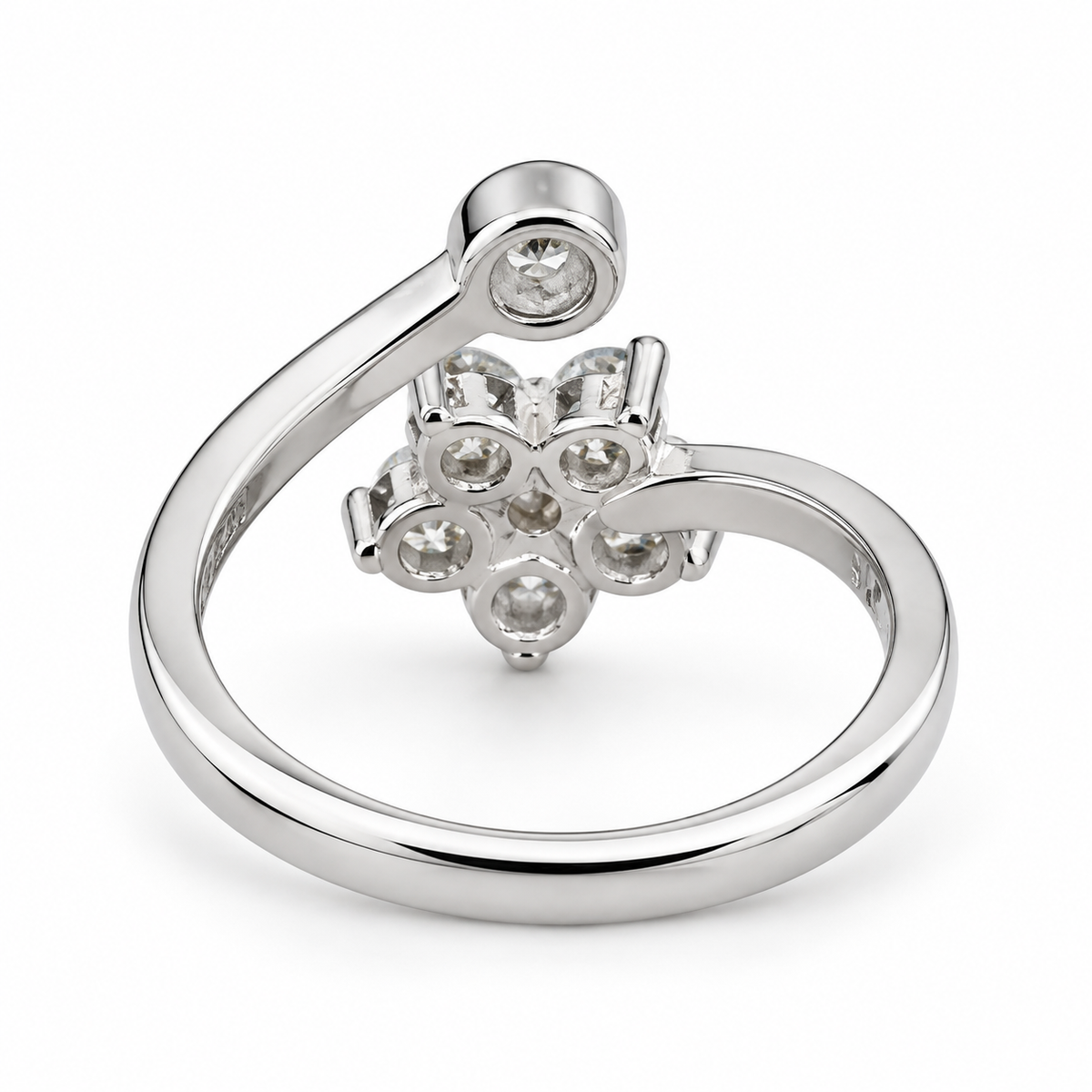Celeste Bloom Silver Toe Ring
