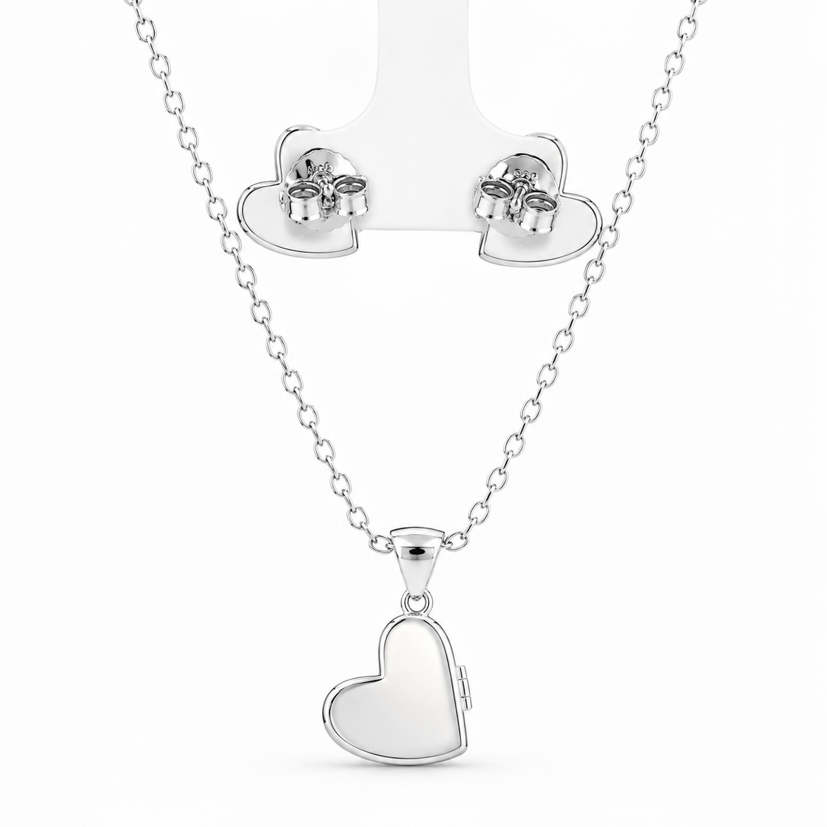 Mosaic Heart Pendant Set