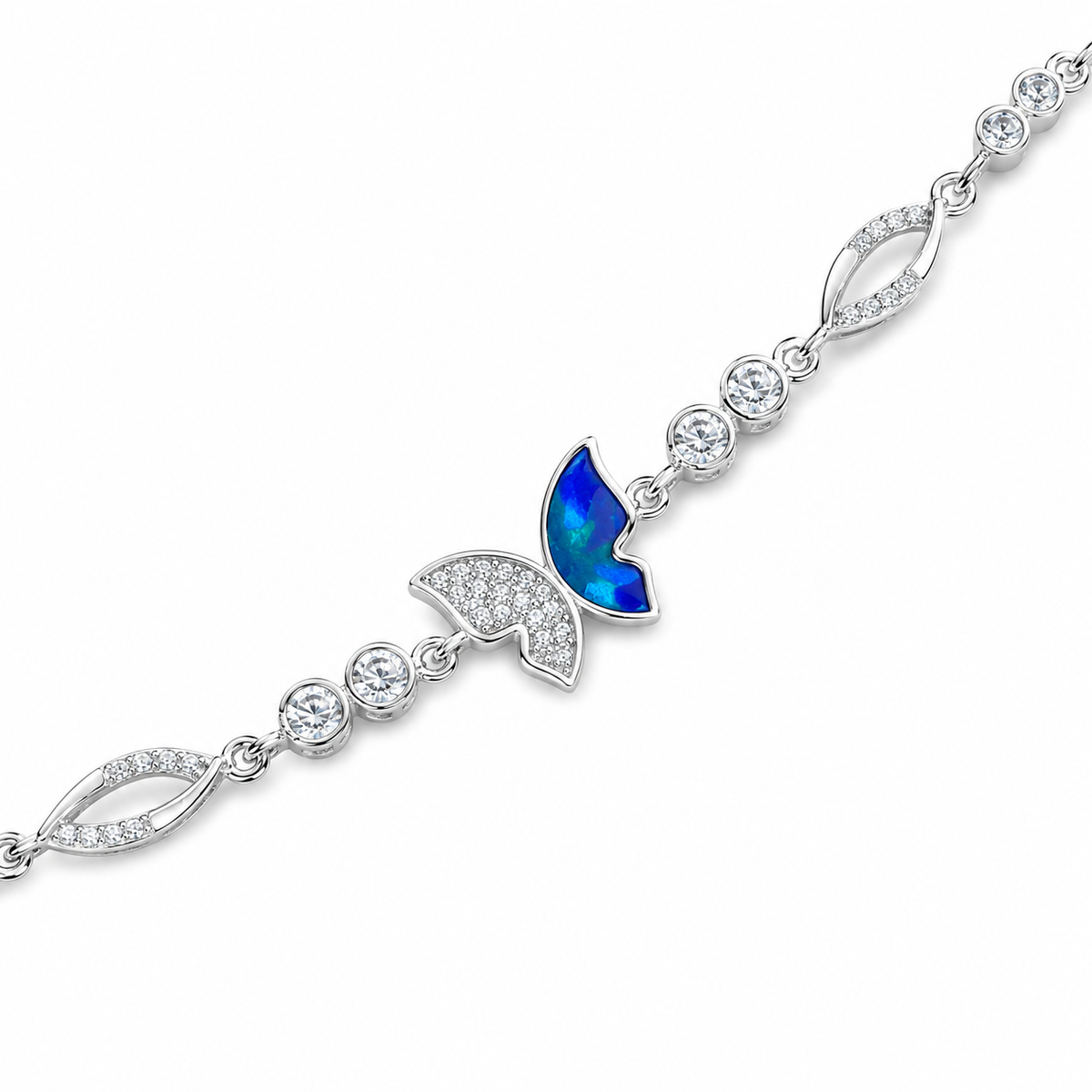 Butterfly anklet