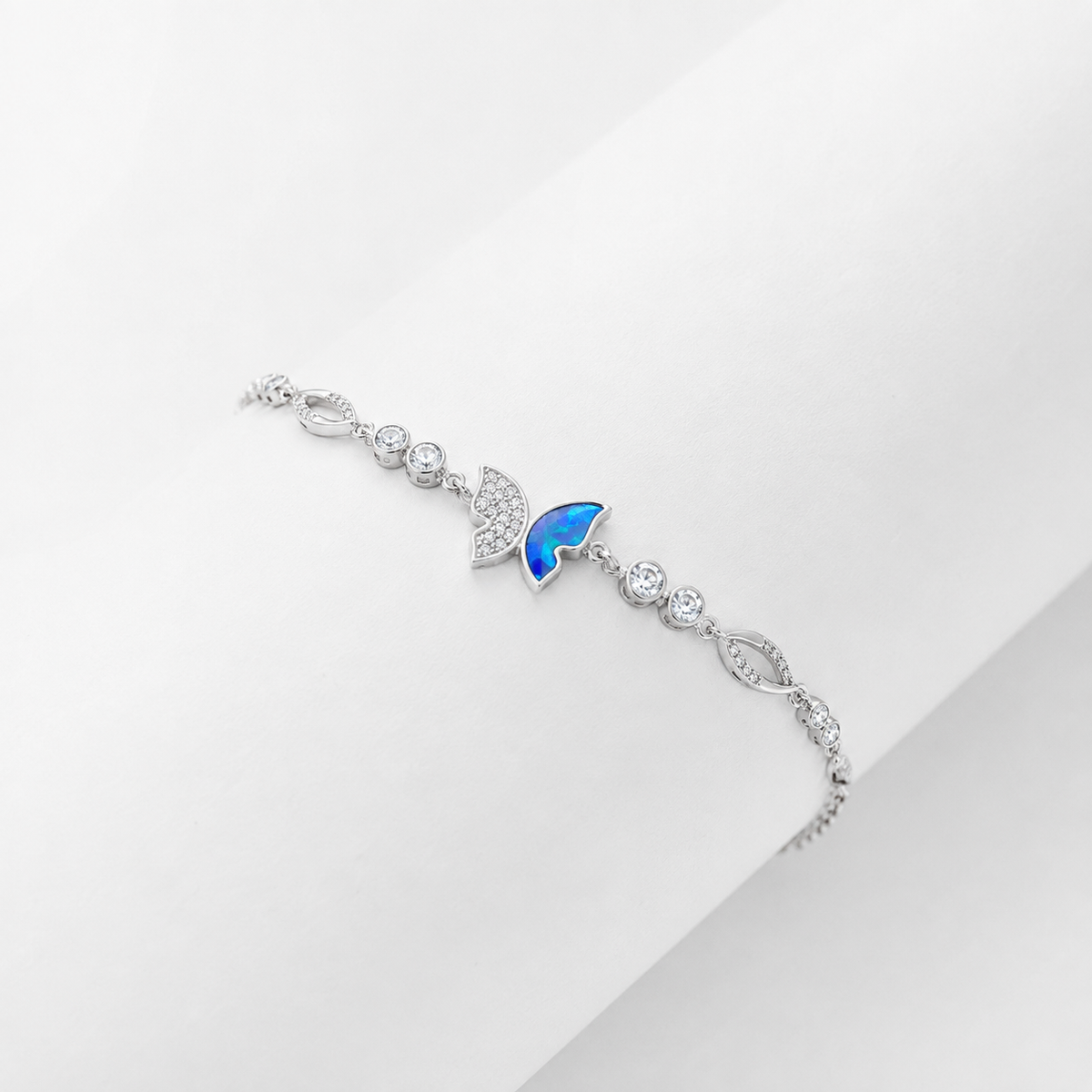 Butterfly anklet