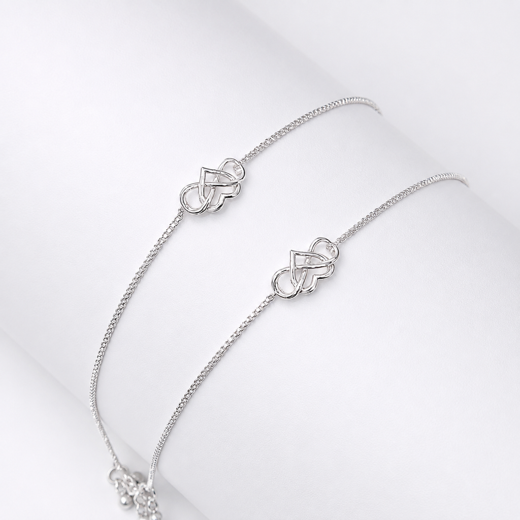 Heart infinity payal