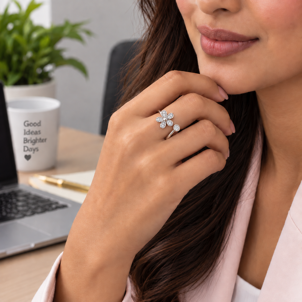 Adjustable Flora Ring