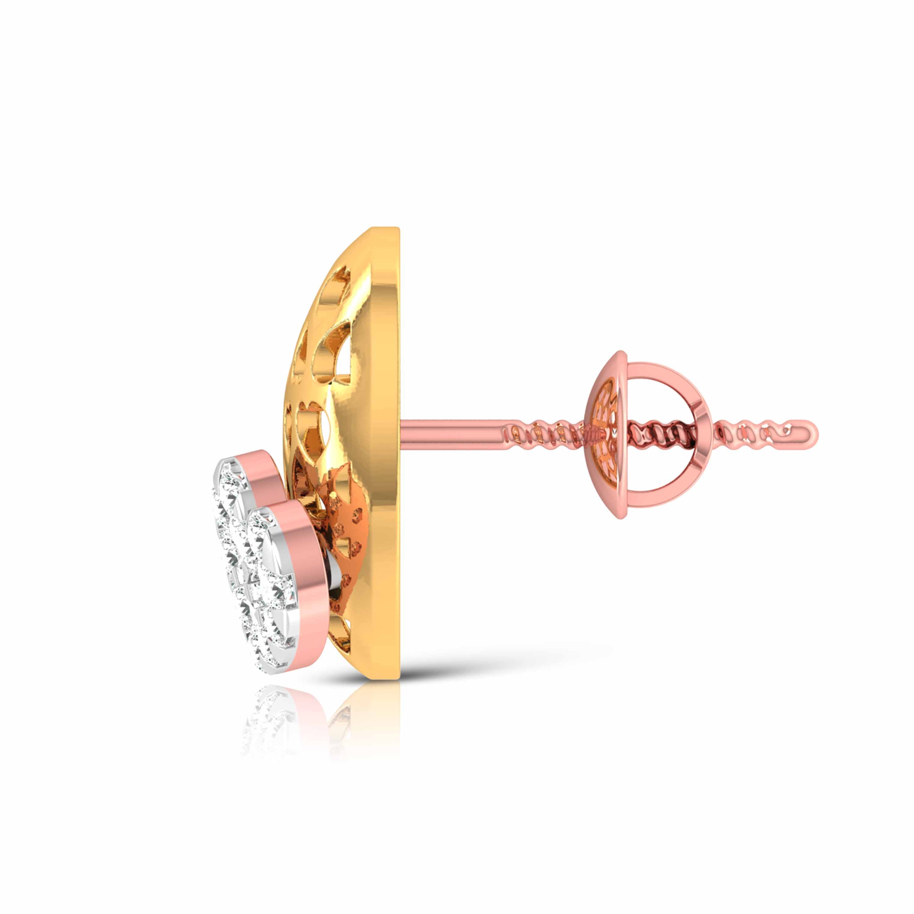 Magic Symbol Of Love Heart Earrings