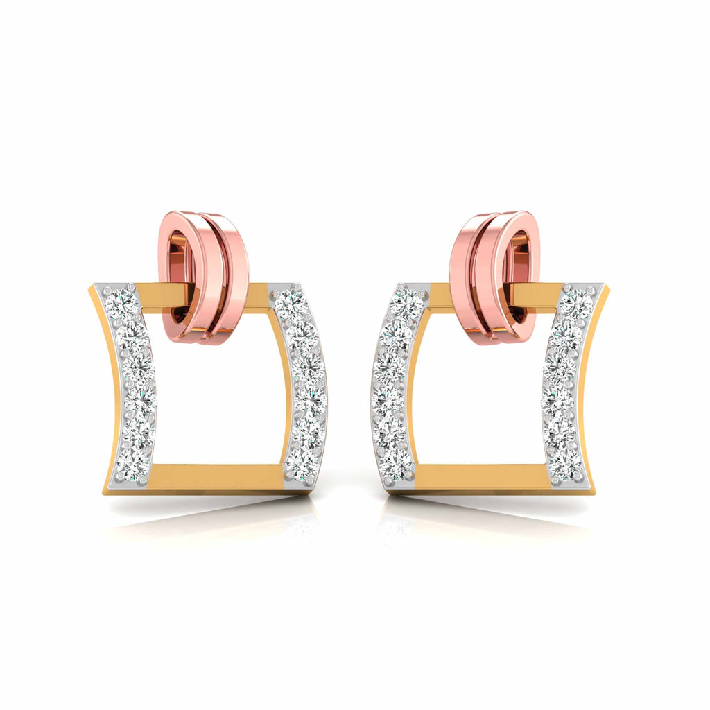 Magic Modern Statements Square Earrings