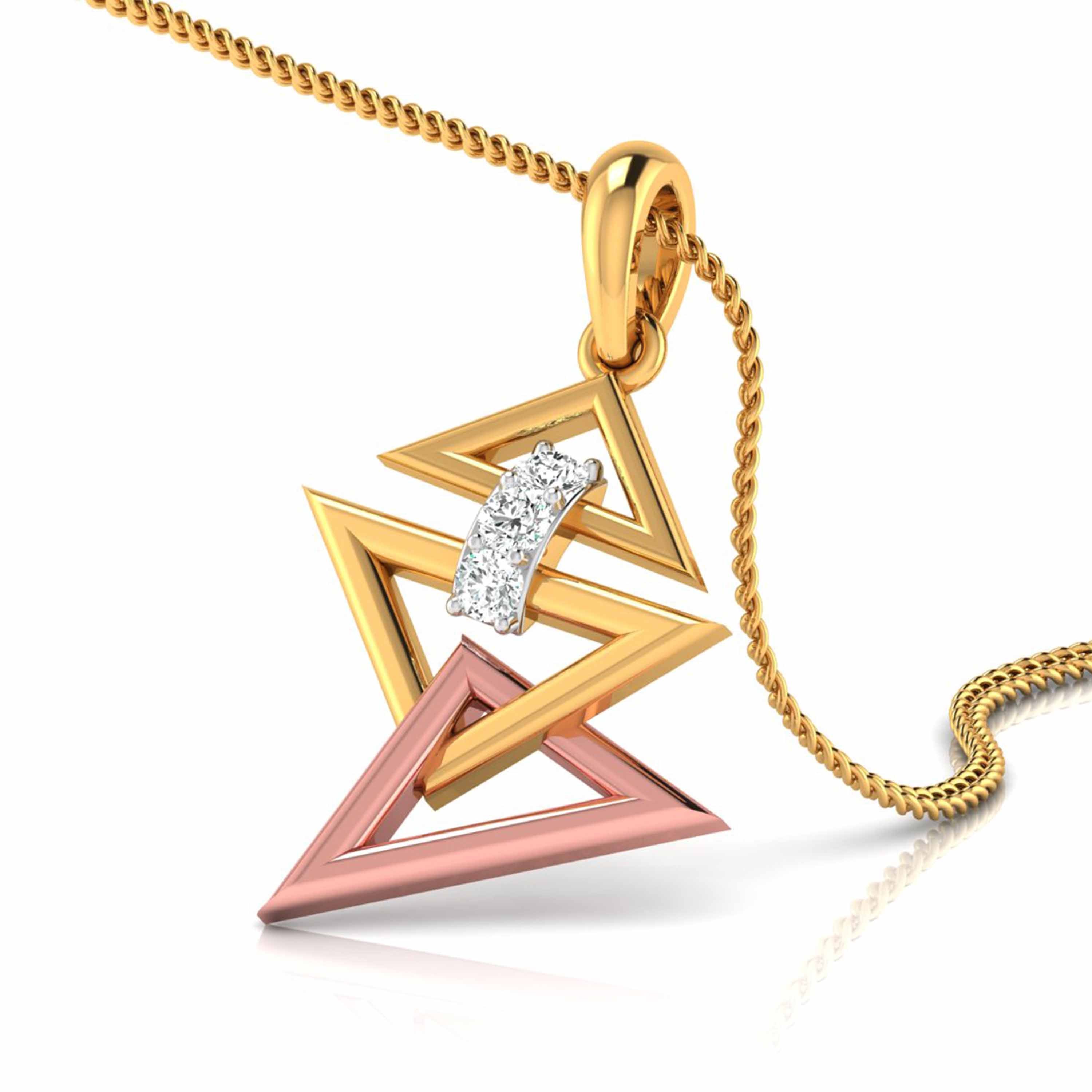 Magic Unique Statement Diamod Pendant