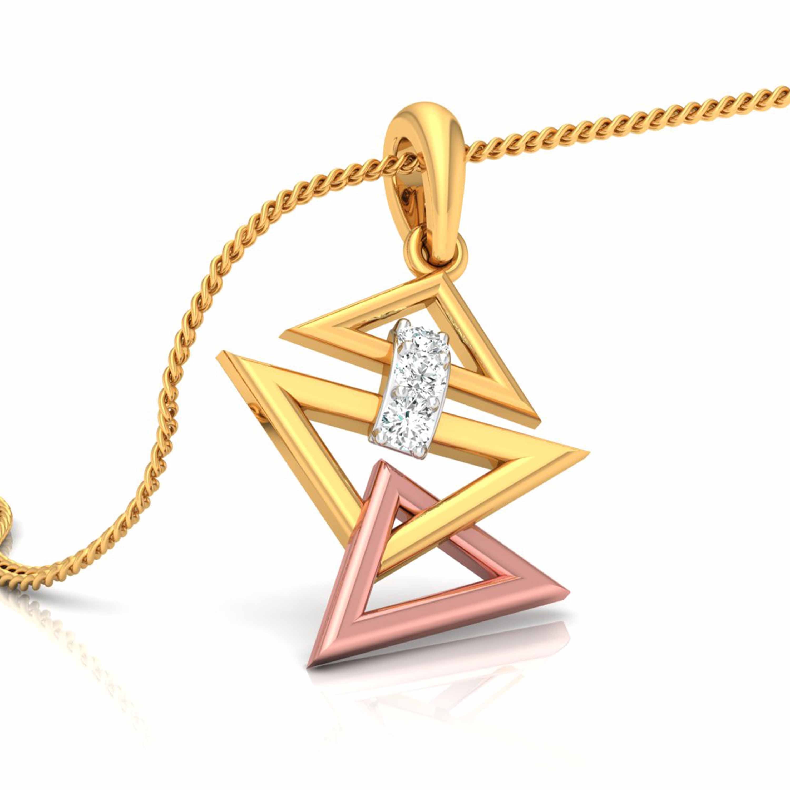 Magic Unique Statement Diamod Pendant