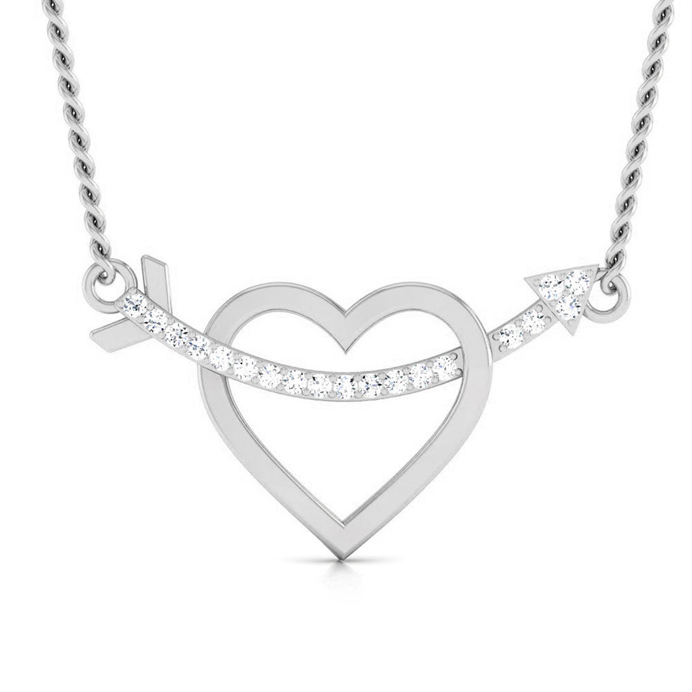 Magic Cupid’s Arrow: Heart Pendant for Valentine’s Day