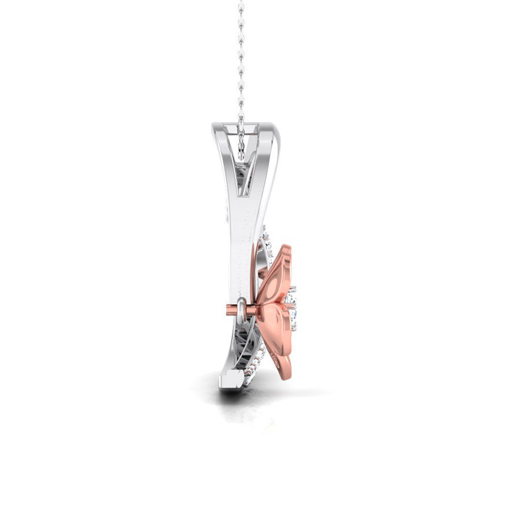 Magic Aurora Shine Valentine Heart Pendant