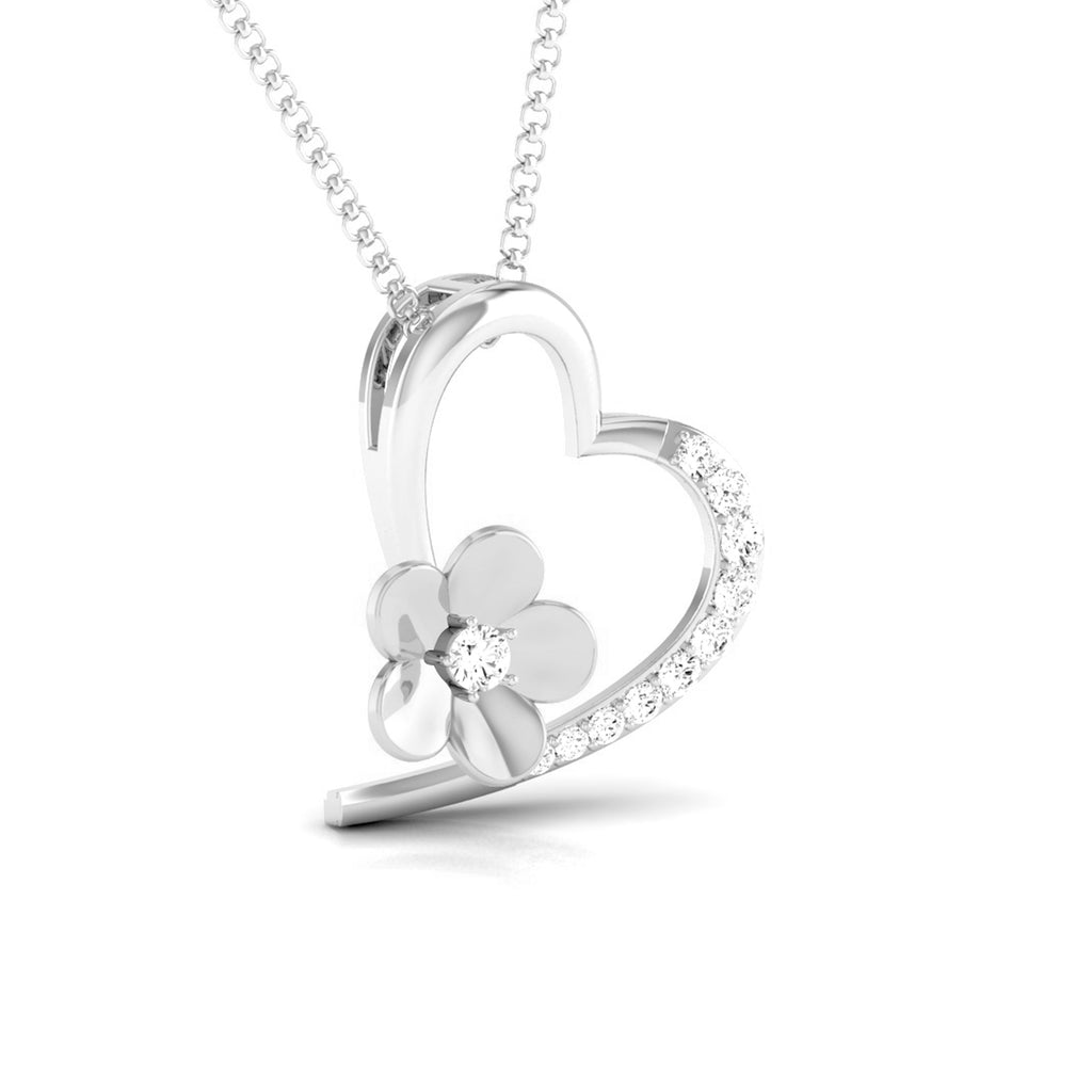 Magic Aurora Shine Valentine Heart Pendant