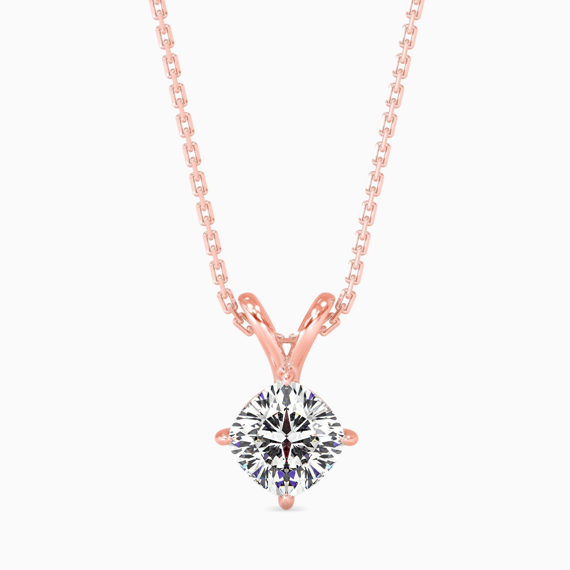 Magic Gleaming Perfection: Pendant with Diamond Brilliance