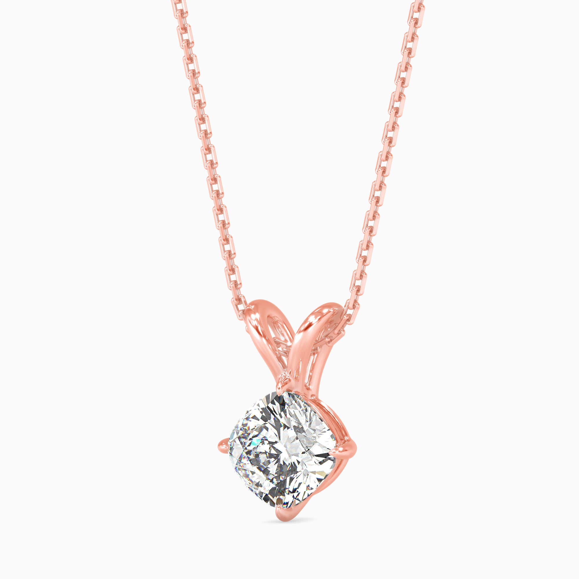 Magic Gleaming Perfection: Pendant with Diamond Brilliance