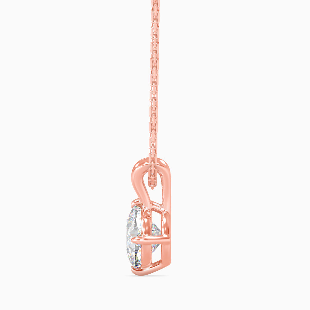 Magic Gleaming Perfection: Pendant with Diamond Brilliance
