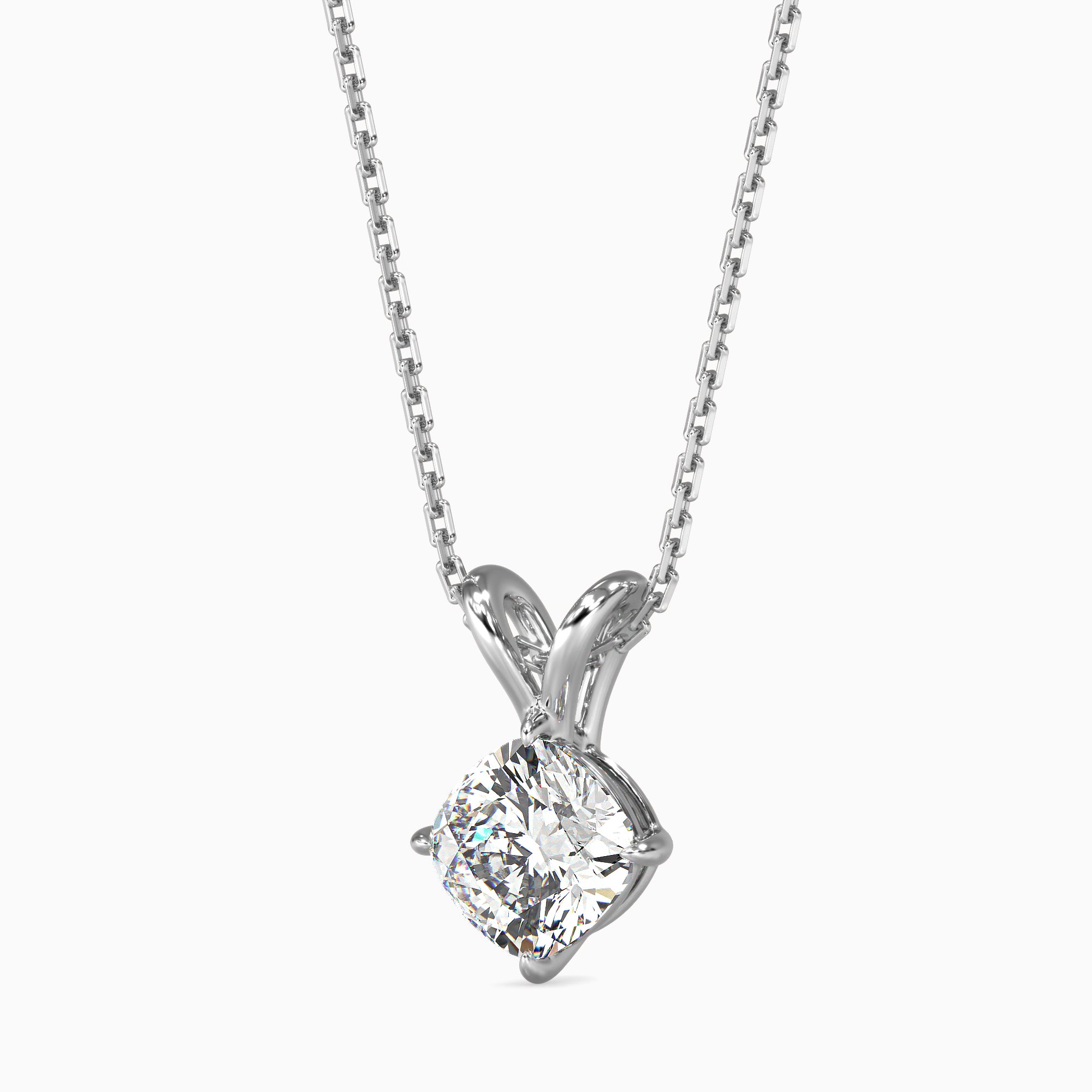 Magic Gleaming Perfection: Pendant with Diamond Brilliance