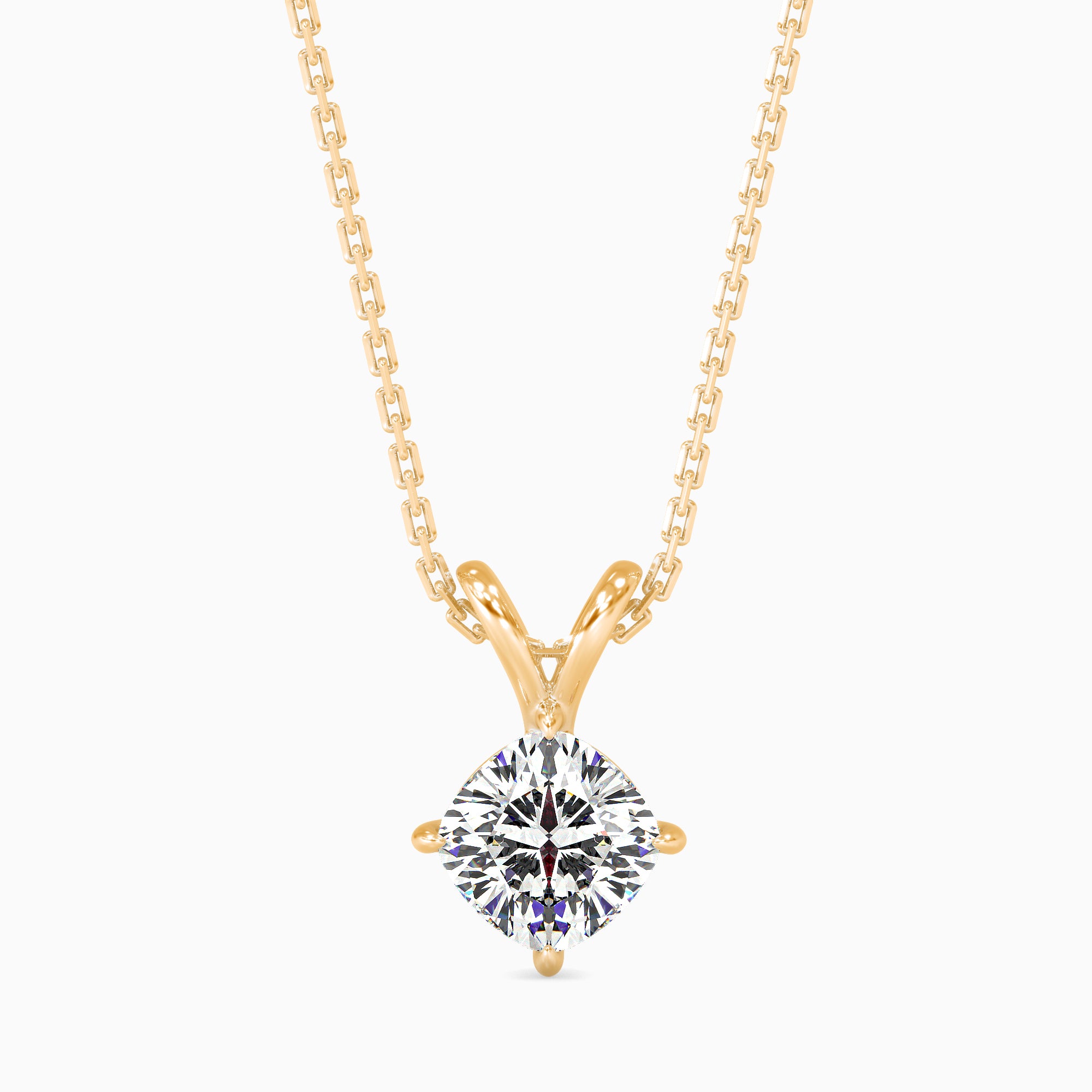 Magic Gleaming Perfection: Pendant with Diamond Brilliance