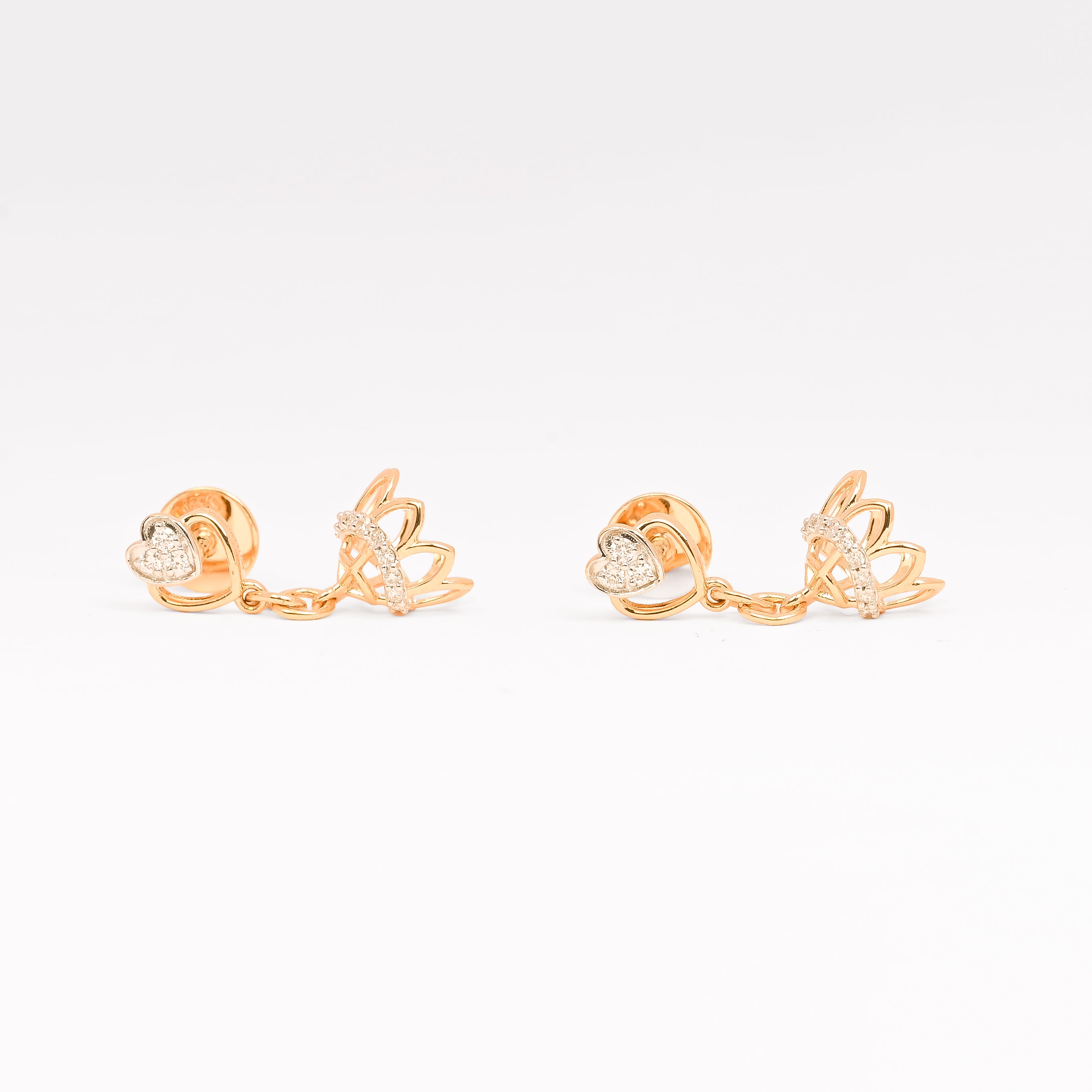 Magic Triflet of Love Jhumka