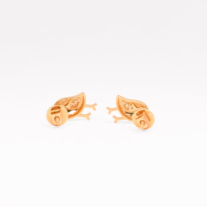 Magic Charming Golden Bird Earrings