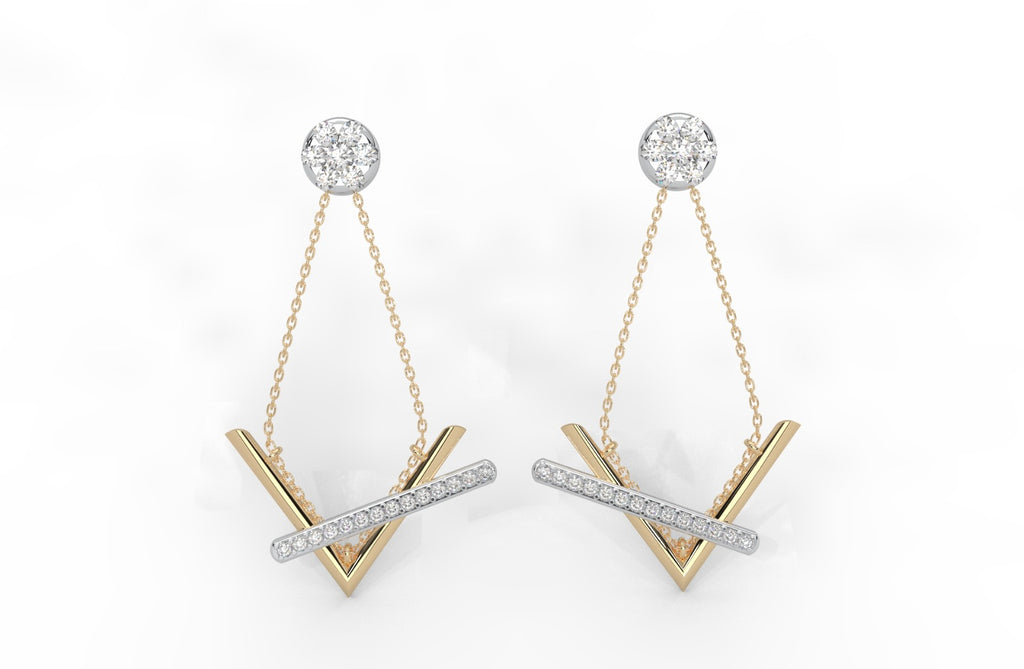 Magic Hanging Entangled Earrings