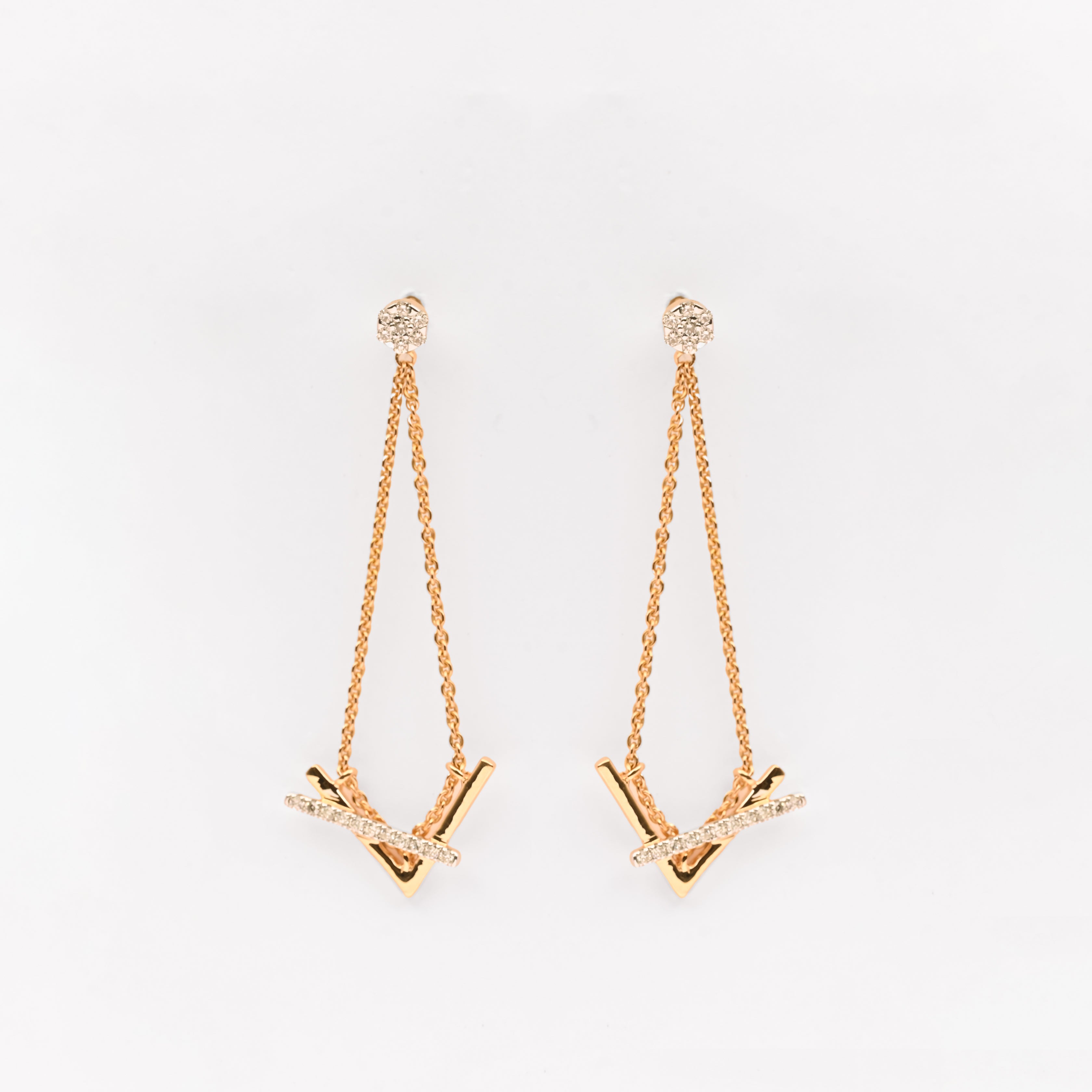 Magic Hanging Entangled Earrings