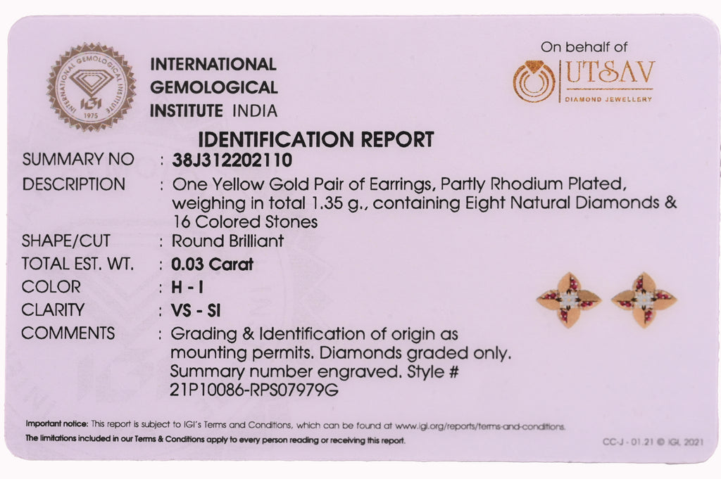 Magic Chick Floral Earring