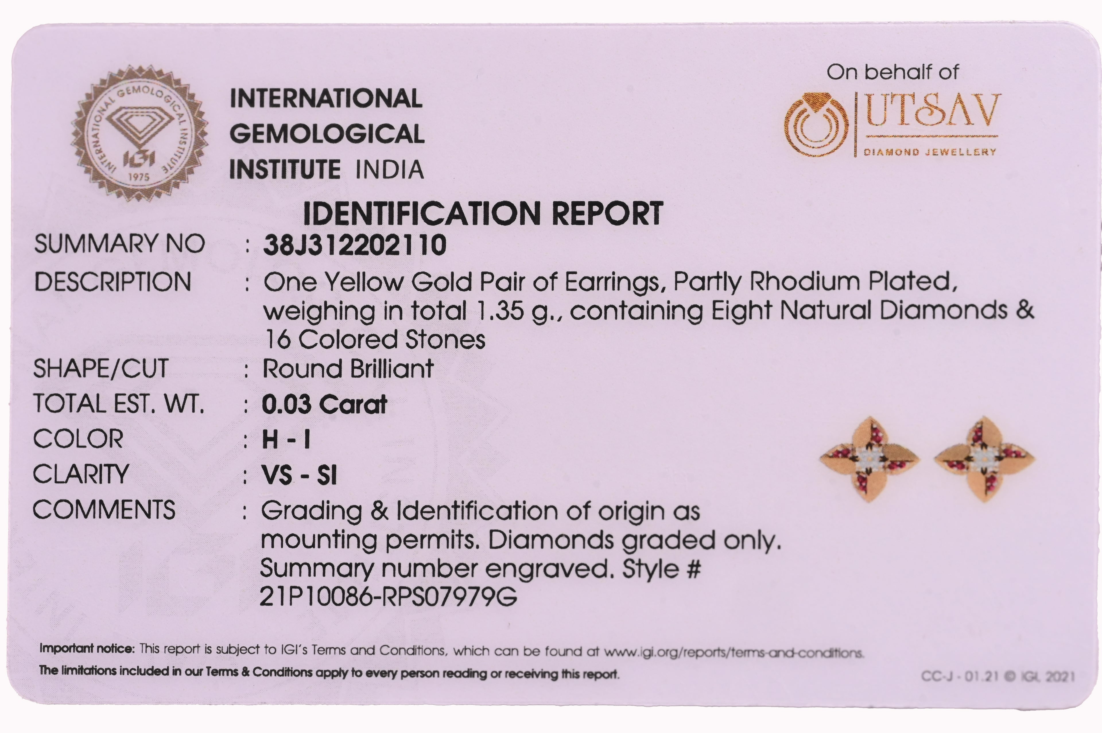 Magic Chick Floral Earring