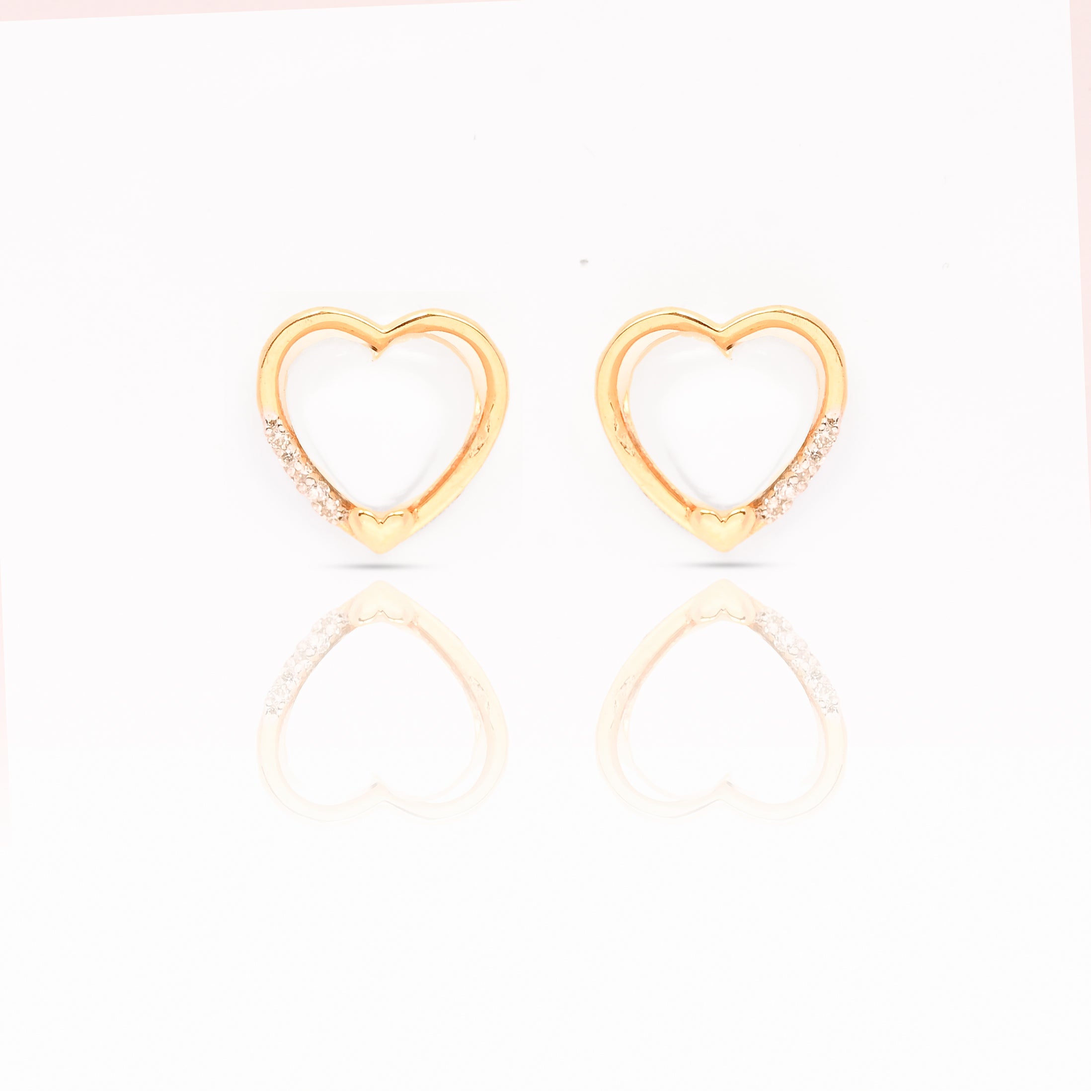 Magic Peaceful Calm Heart Earrings