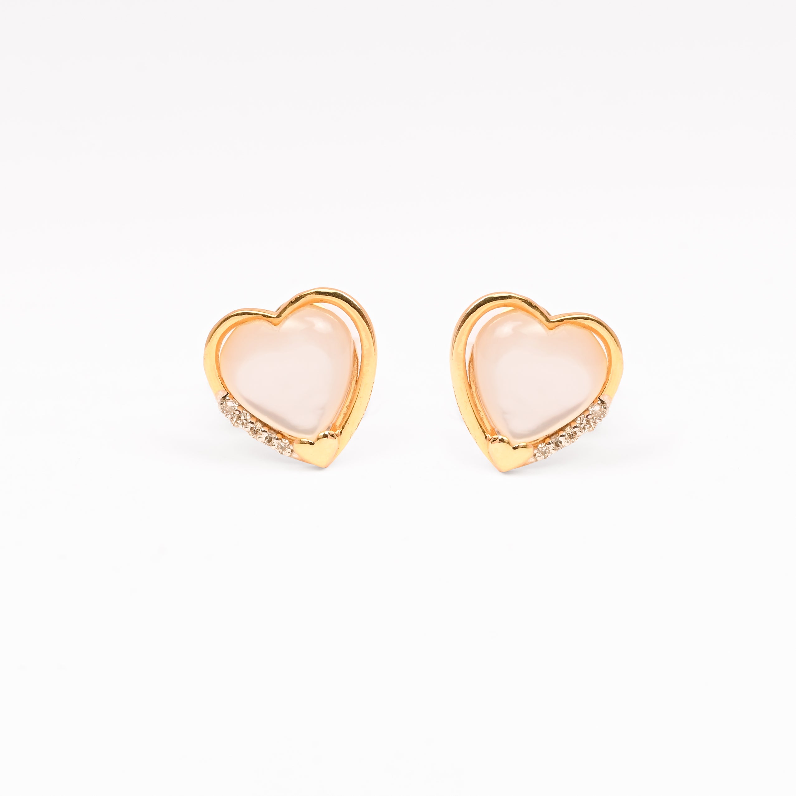 Magic Peaceful Calm Heart Earrings