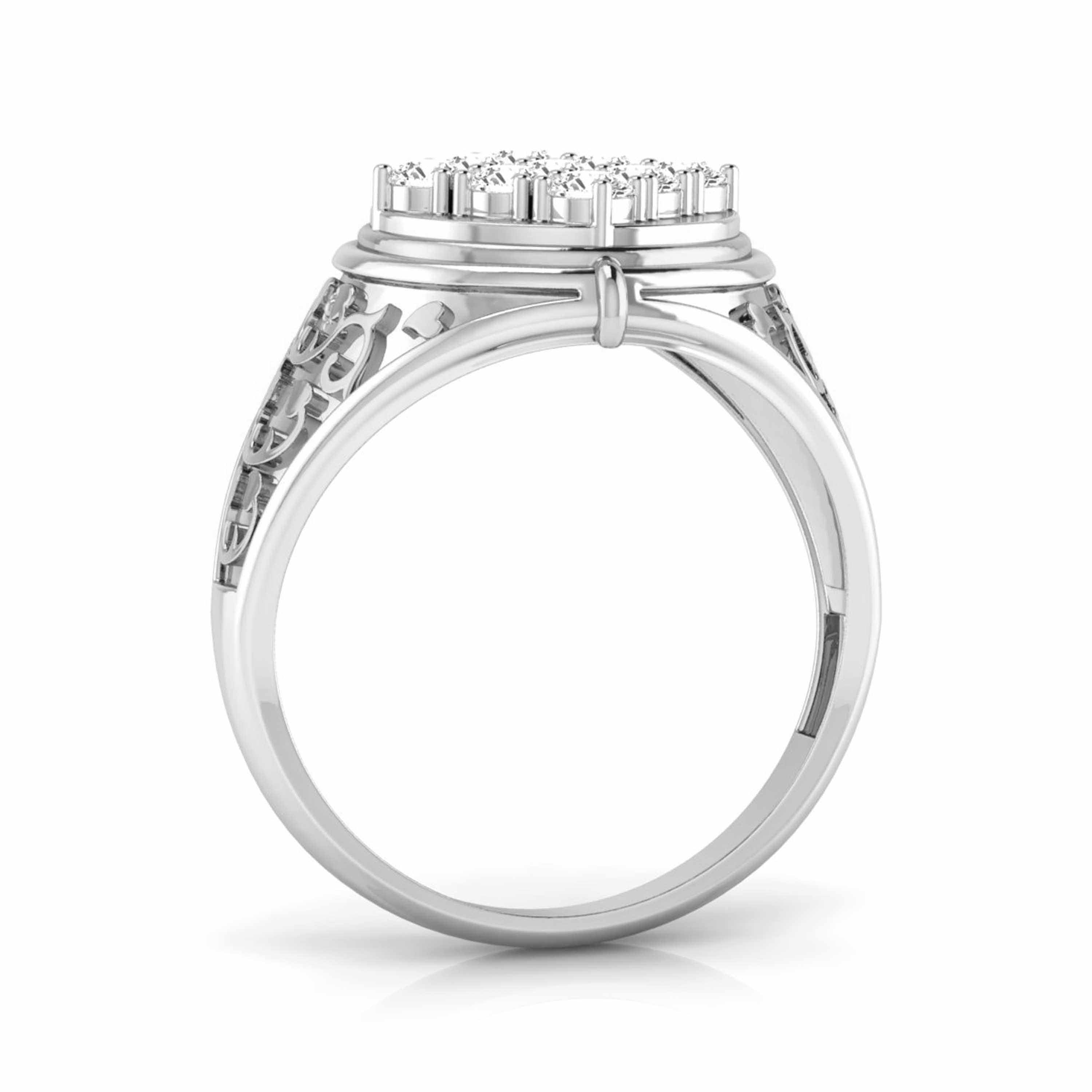 Magic Elegance Delivered Diamond Ring