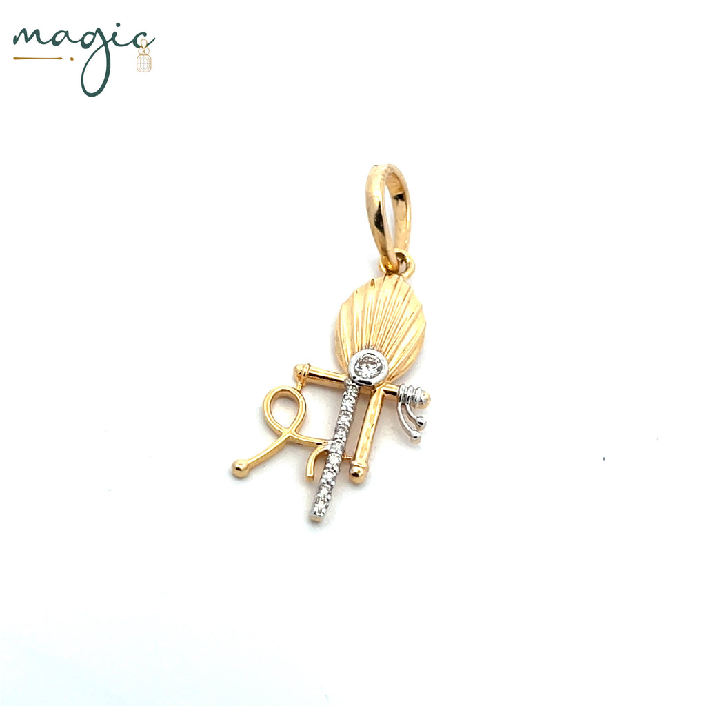 Magic Shree Krishna Diamond Pendant