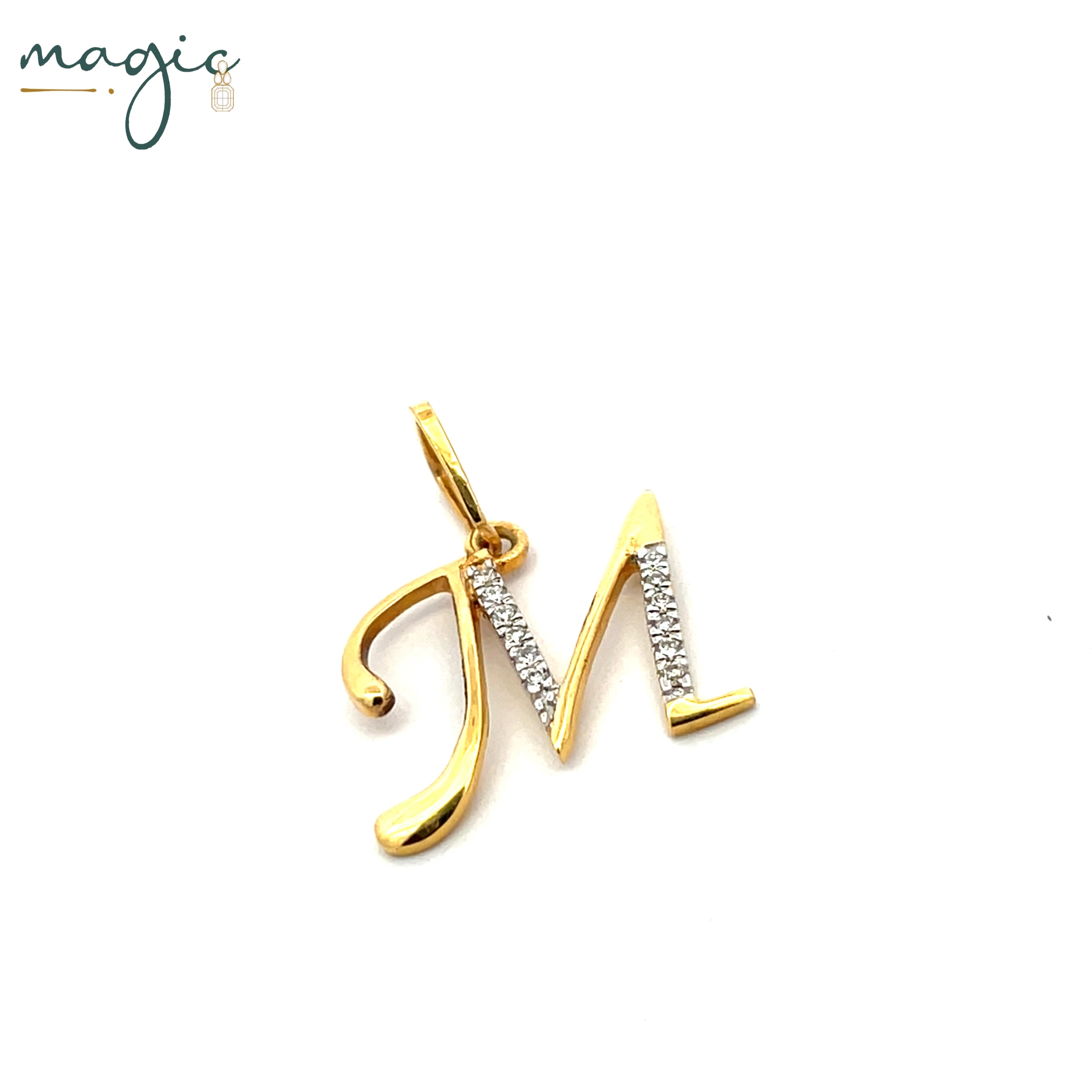 Magic Initial M Pendant