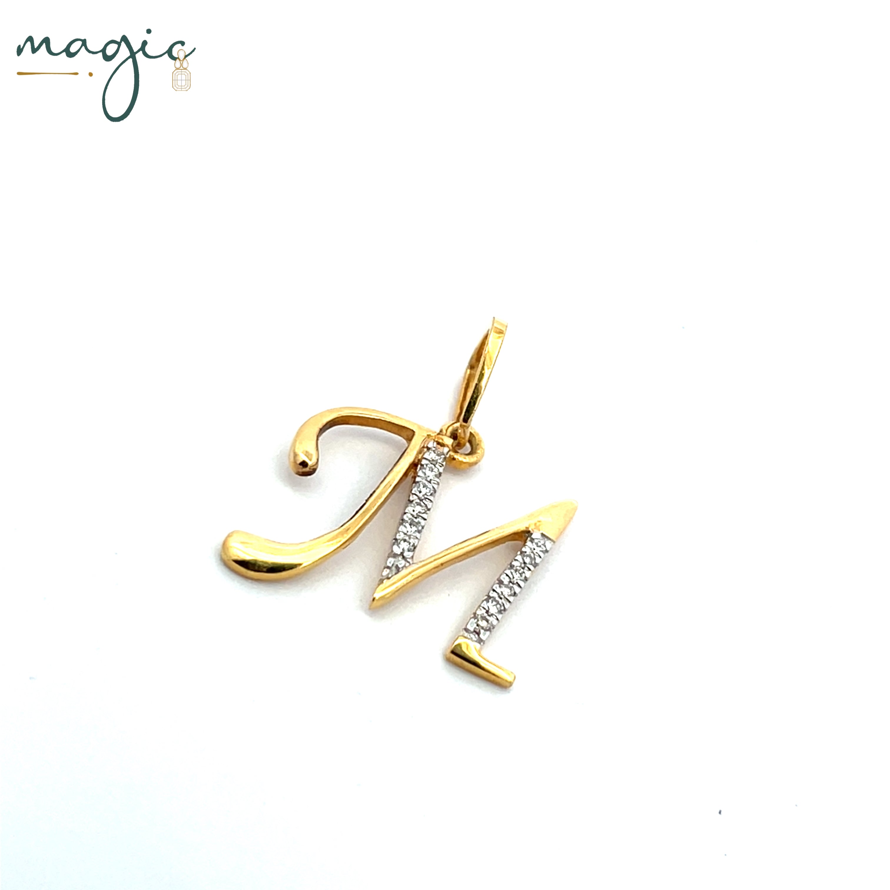 Magic Initial M Pendant