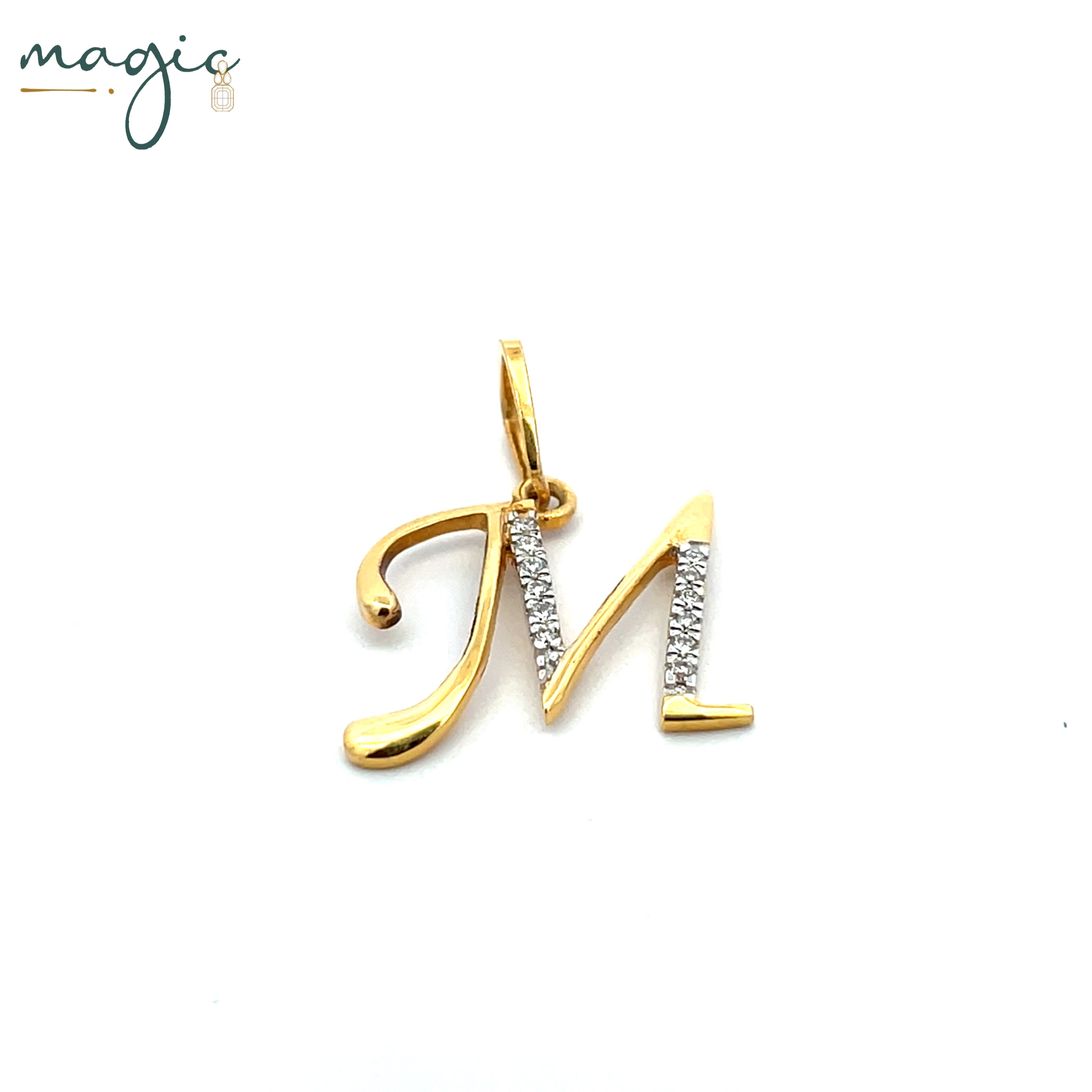 Magic Initial M Pendant