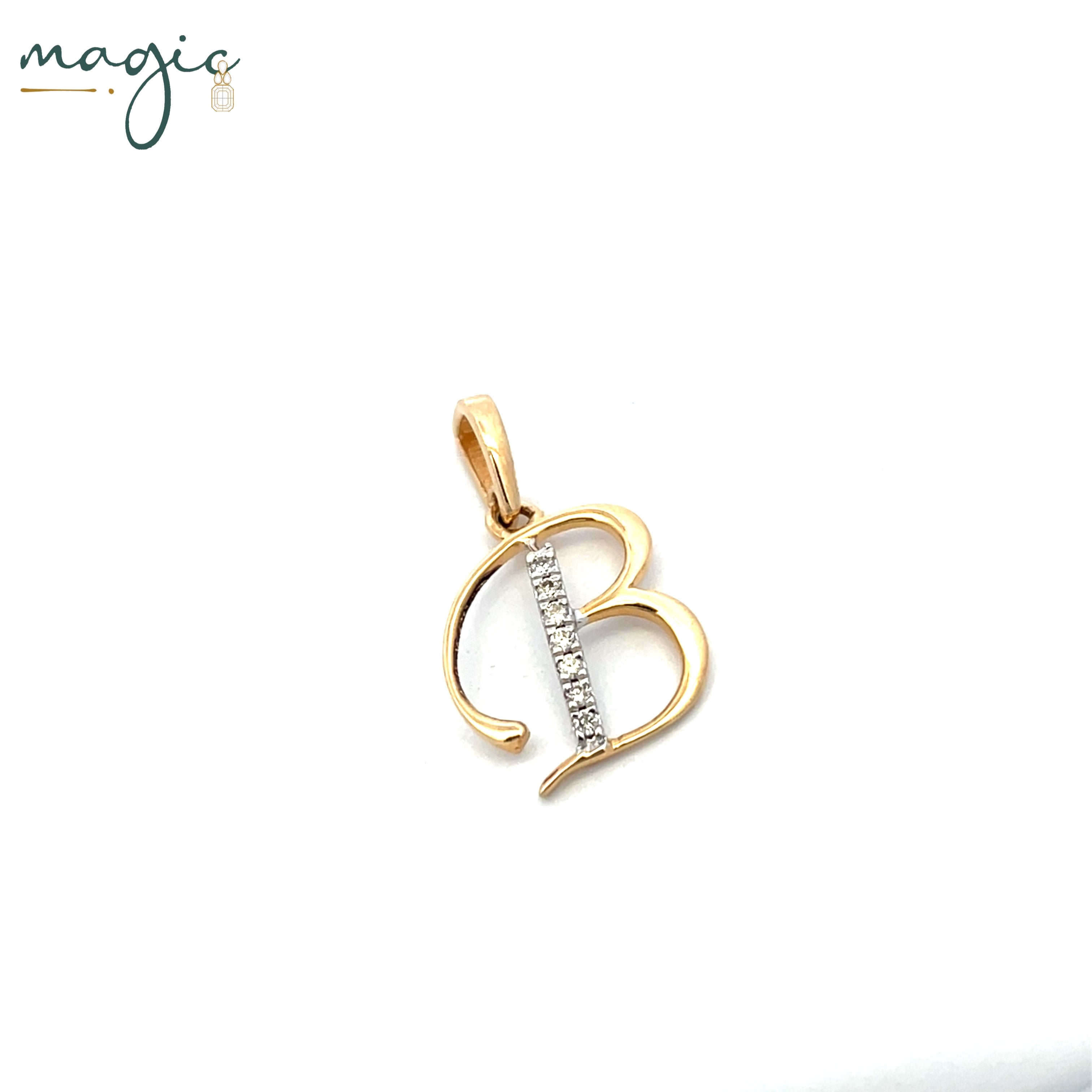 Magic Initial B Pendant