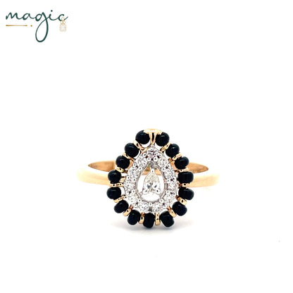 Magic Gleaming MangalSutra Diamond Ring