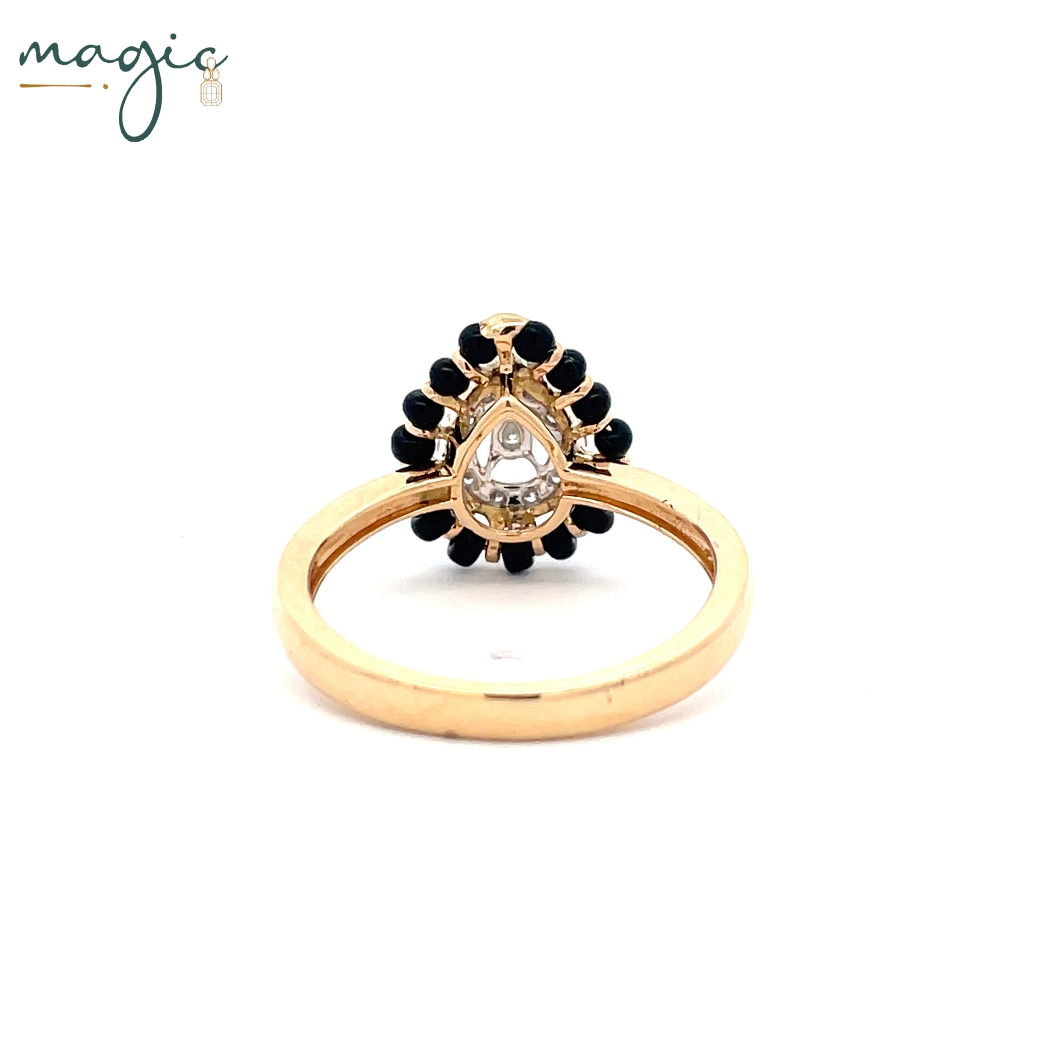 Magic Gleaming MangalSutra Diamond Ring