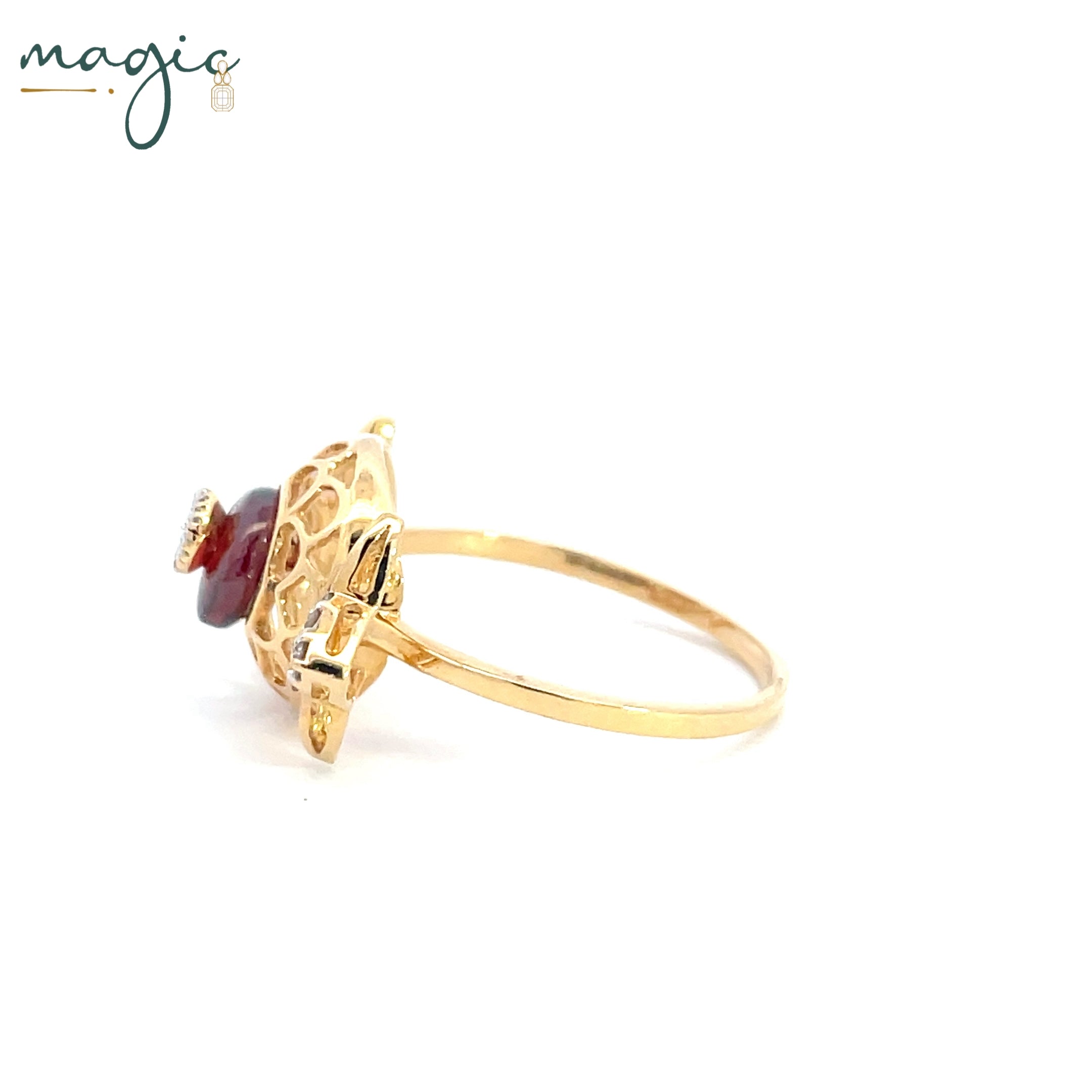 Magic Crown of Pride Gold Ring